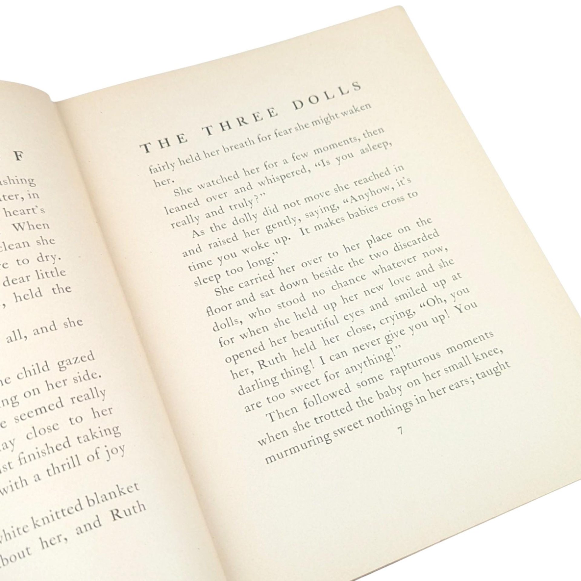 1905 Antique Children's Book, The Story of The Three Dolls, Illustrated by Virginia Keep, Josephine Scribner Gates, Hardcover, M.A. Donohue