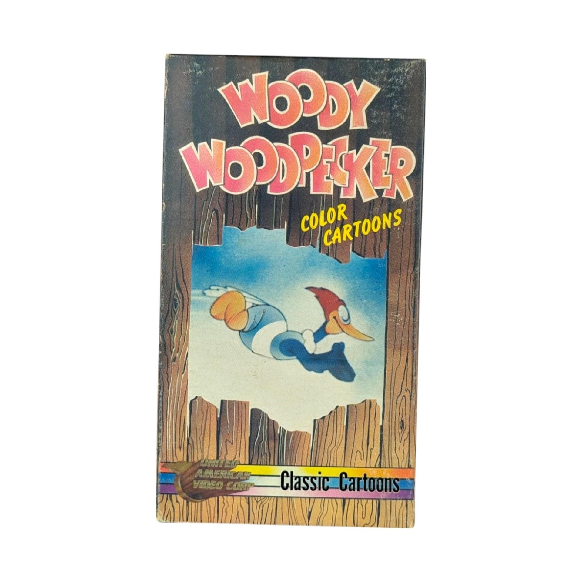 Vintage Cartoon VHS Lot, Casper, Porky Pig, Woody Woodpecker, 90s Nostalgia, Classic Cartoons, Animation, Collectible VHS