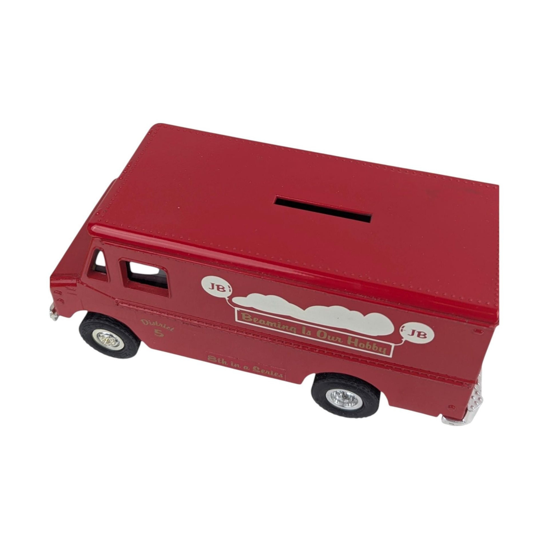 Vintage Diecast Banks - ERTL Jim Beam & Old Style Trucks - With Boxes