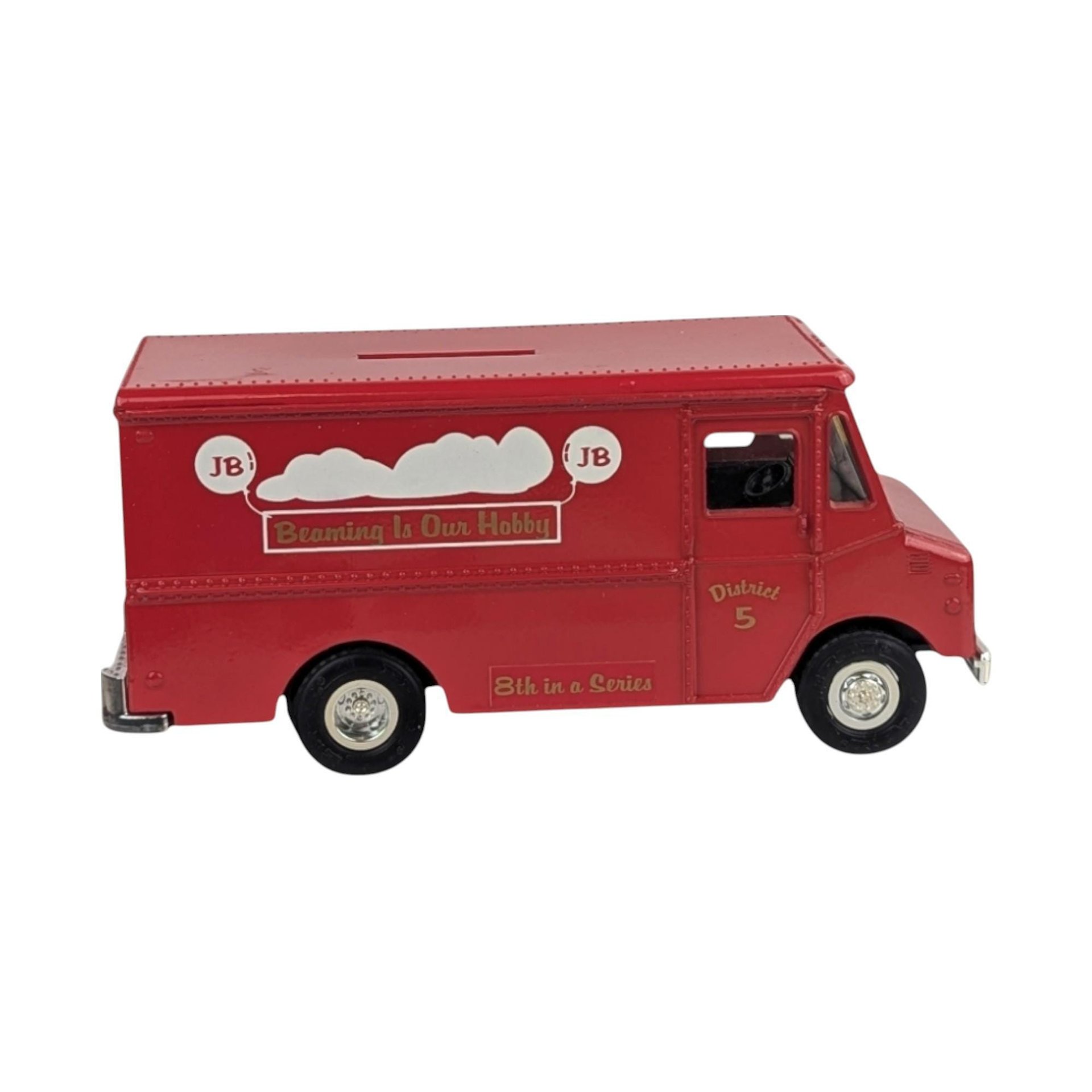 Vintage Diecast Banks - ERTL Jim Beam & Old Style Trucks - With Boxes