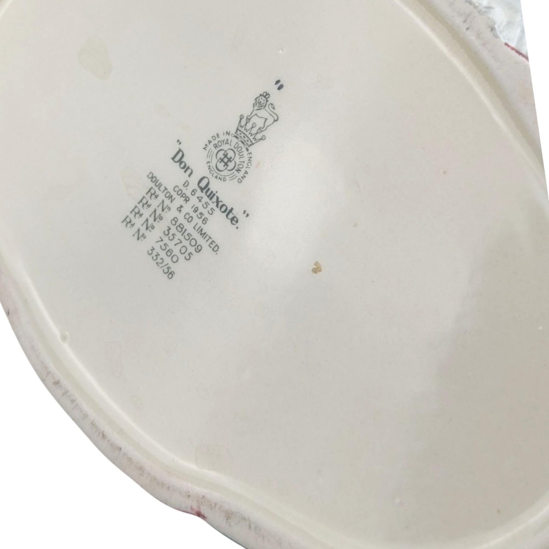 Vintage Royal Doulton Don Quixote Toby Jug D6455: English Pottery