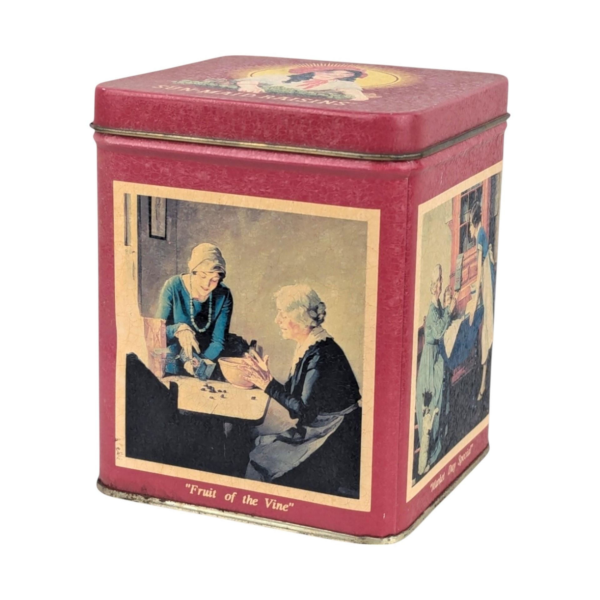 Vintage Decorative Tin Choice: Advertising & Collector Replica Metal Containers