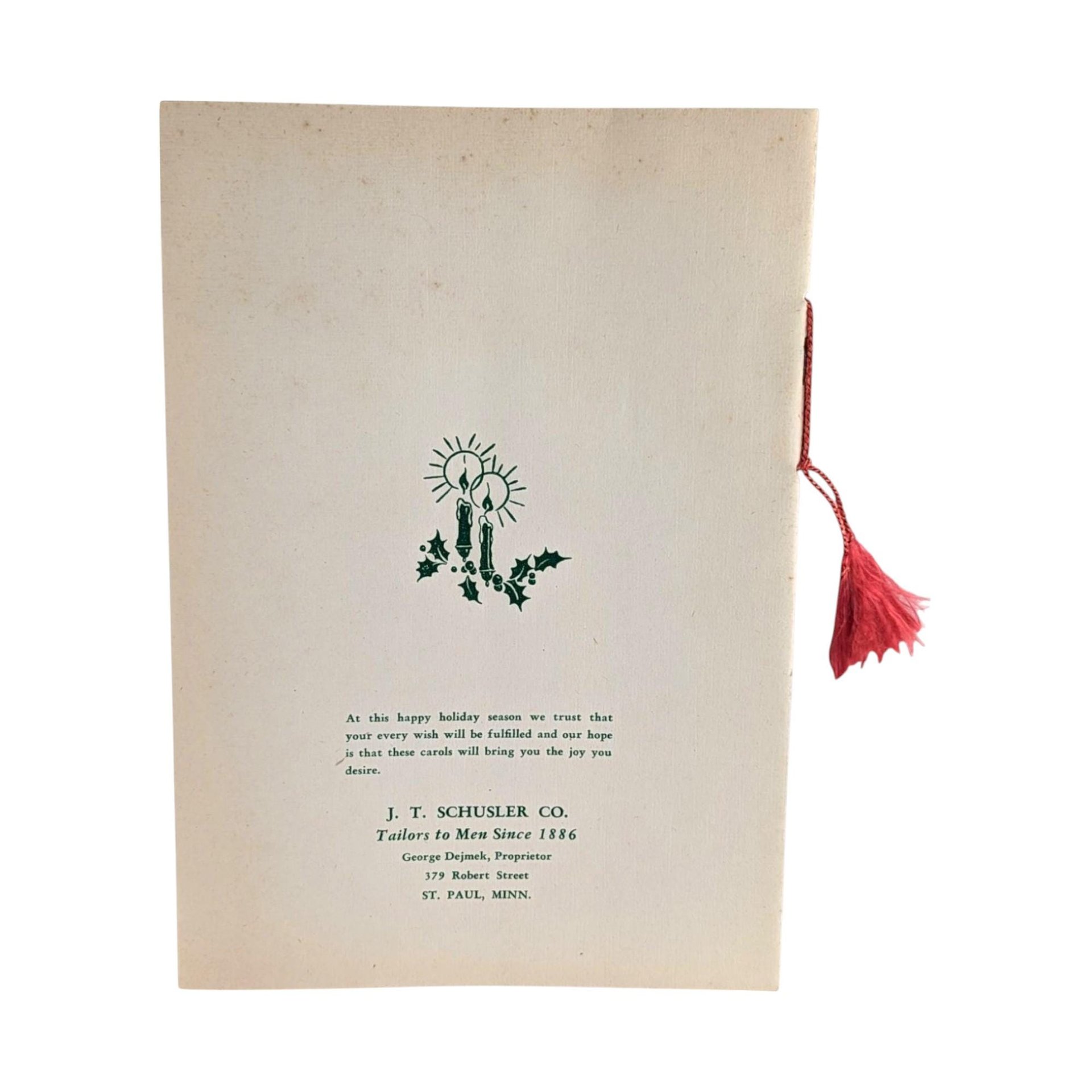 Vintage Christmas Carols Music Book, Hall and McCreary, Collectible Holiday Sheet Music, Gift for Musicians, Nostalgic Christmas Decor