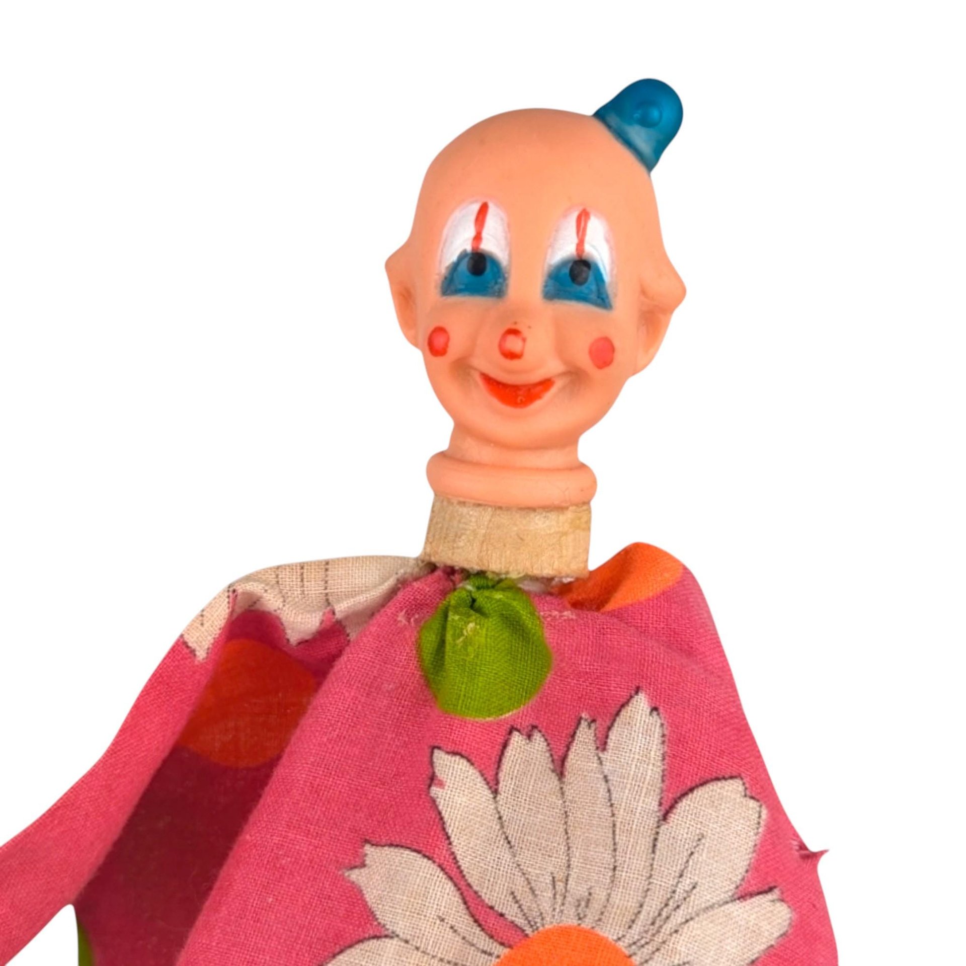 Vintage Pop Up Clown Toy, Novelty Toy, Retro Toy, Gift for Collectors