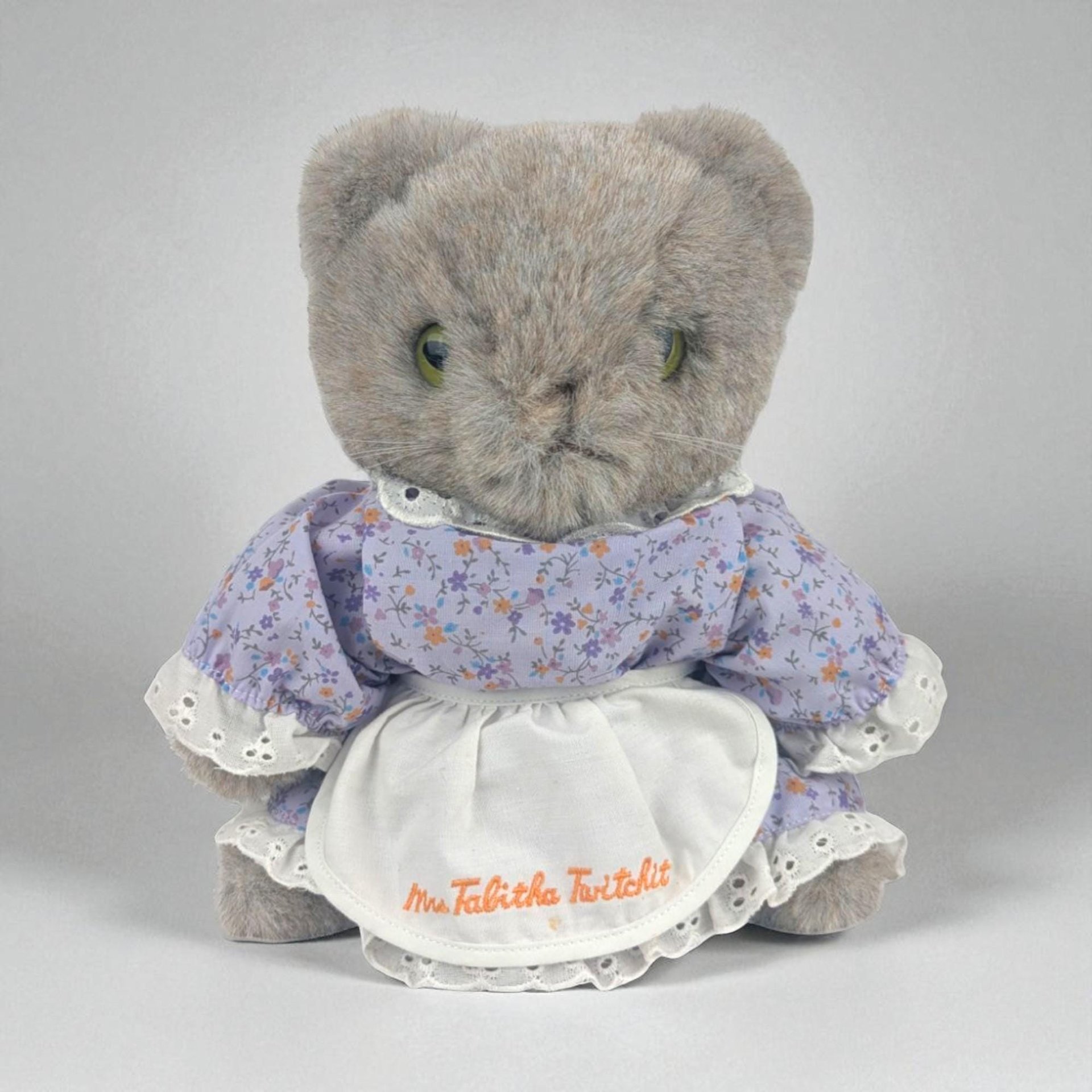 Vintage Beatrix Potter Mrs. Tabitha Twitchit Plush: 8.5" Collectible Eden Toy