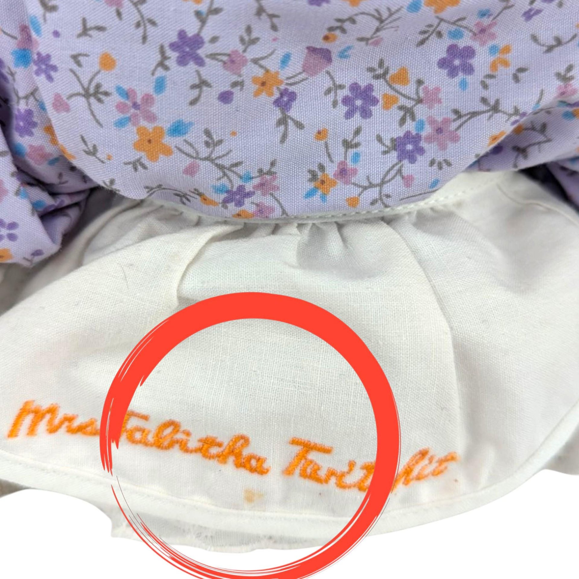 Vintage Beatrix Potter Mrs. Tabitha Twitchit Plush: 8.5" Collectible Eden Toy