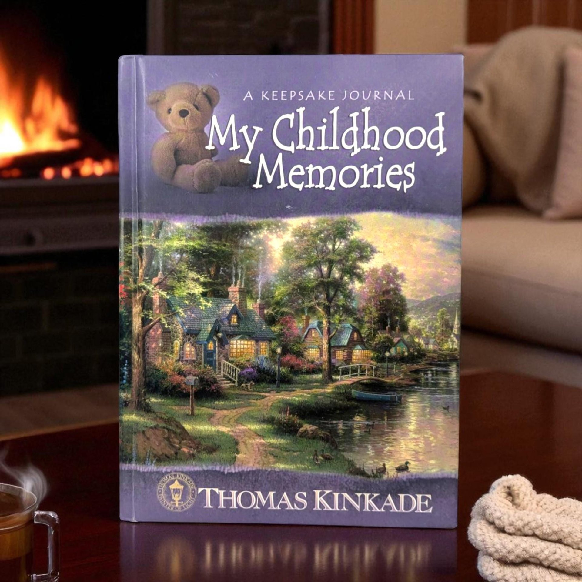 Vintage 2003 Thomas Kinkade Memories Journal: Unused Hardcover Keepsake Book