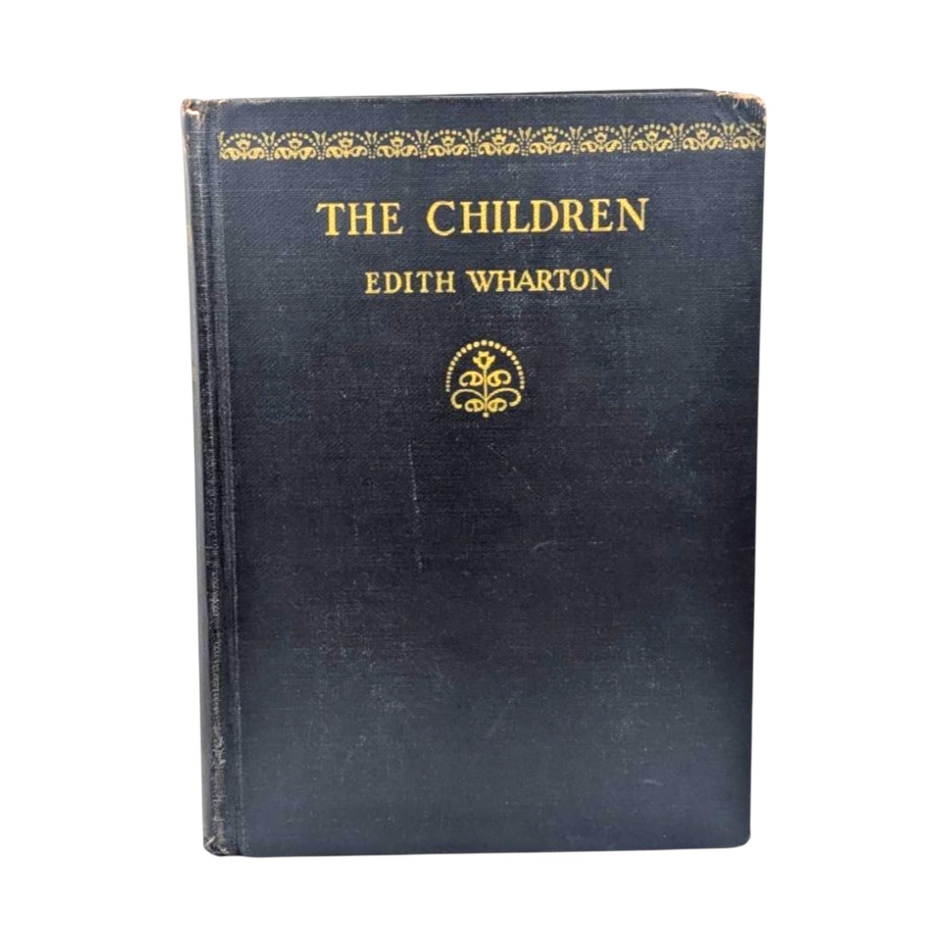 Antique 1928 The Children Novel: Edith Wharton First Printing Hardcover