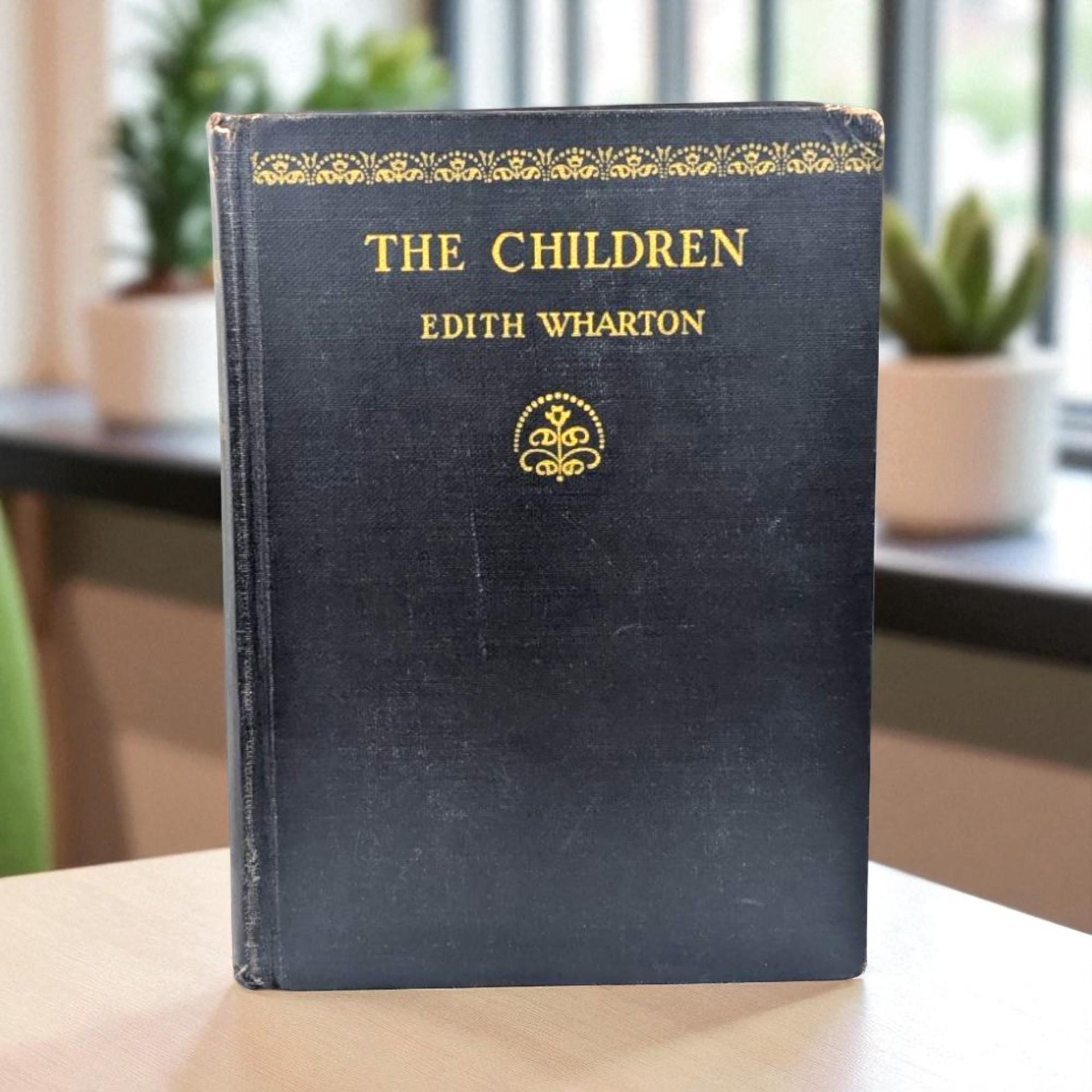 Antique 1928 The Children Novel: Edith Wharton First Printing Hardcover