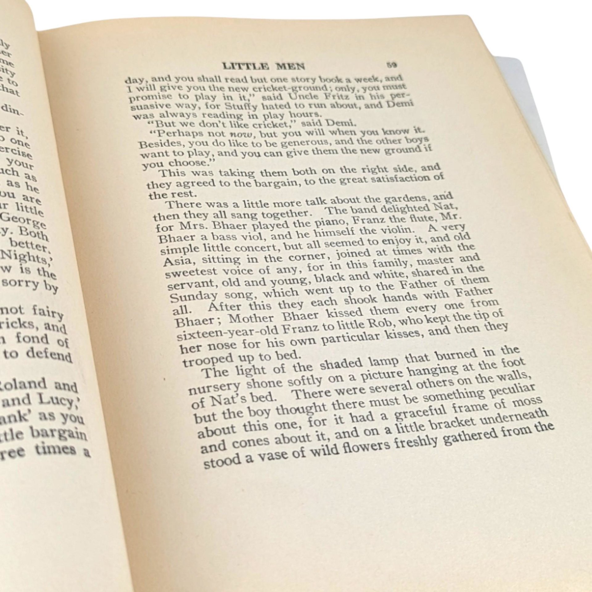 1928 Little Men by Louisa May Alcott, Saalfield Publishing, Vintage Children's Literature, Collectible Book, Gift for Reader