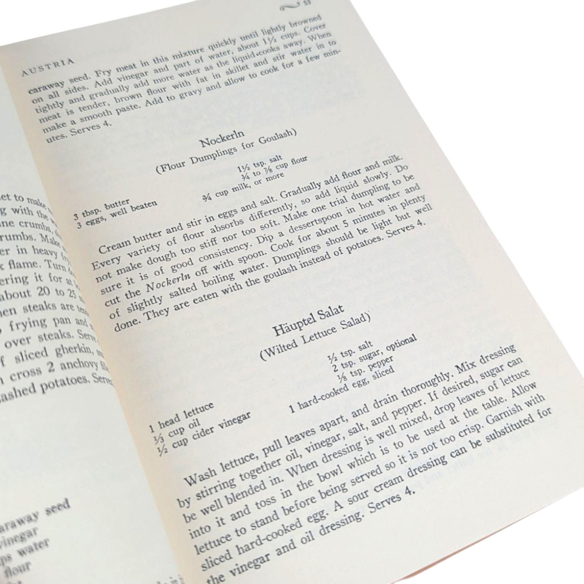 1939 The New World Wide Cook Book: Vintage International Recipes