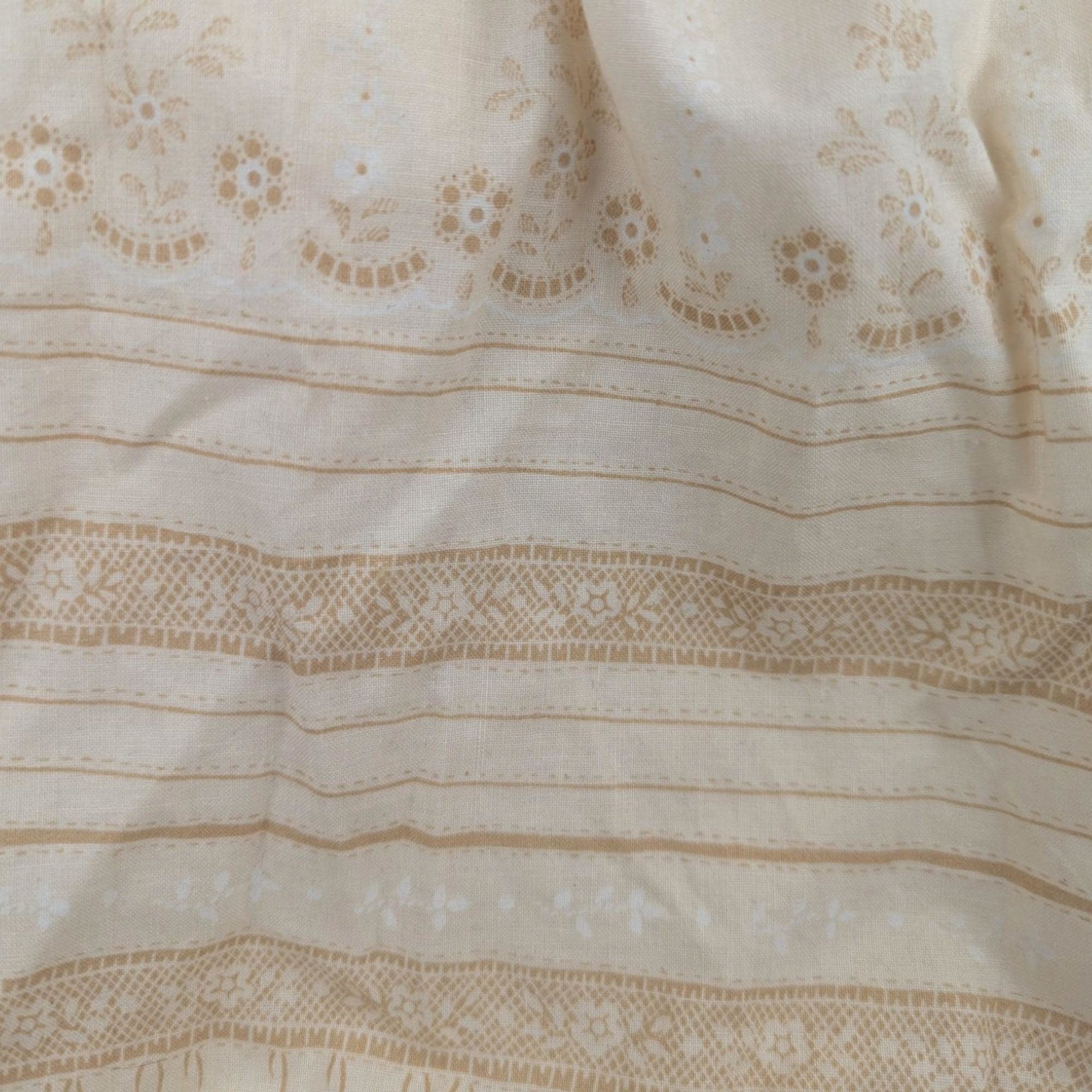 Vintage Handmade Cloth Doll: Long Lace Dress & Bonnet, Folk Art Decor