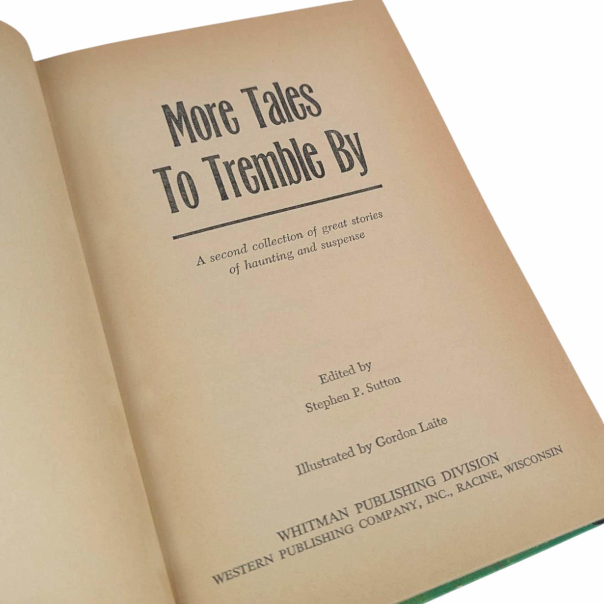 Vintage 1968 More Tales to Tremble By: Youth Horror Anthology, Gordon Laite Illustrations