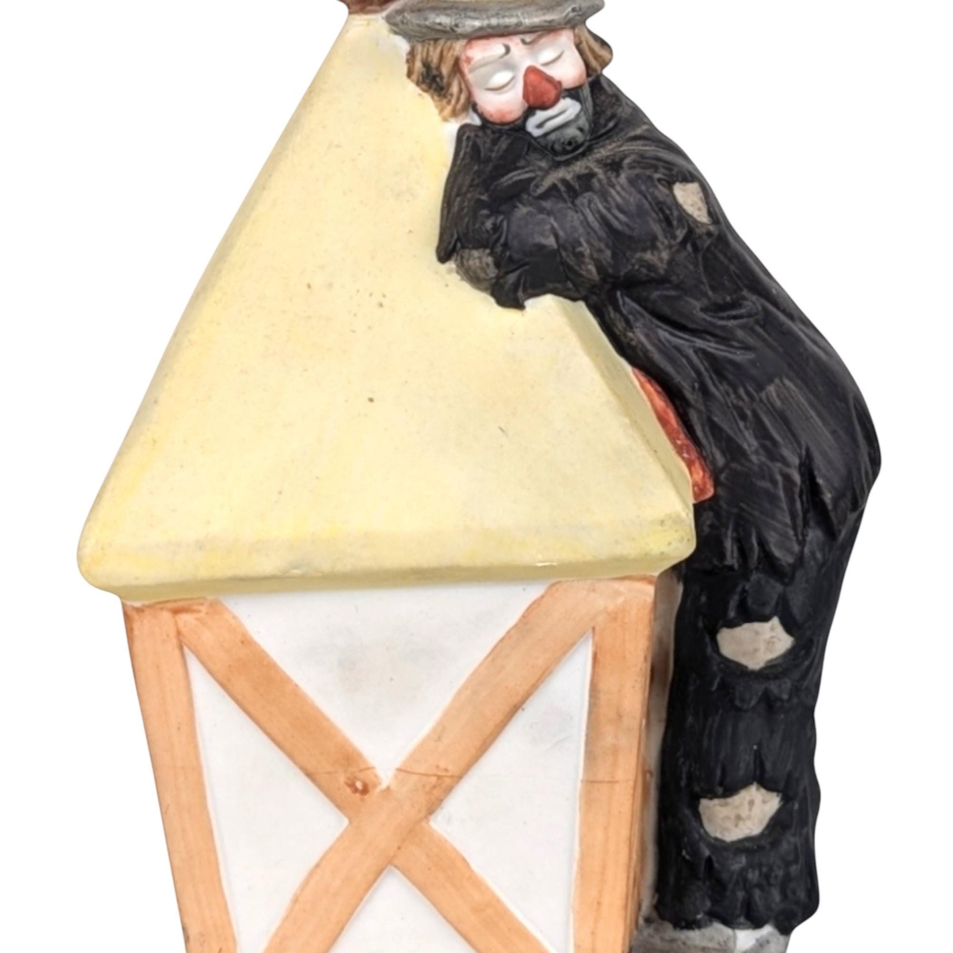 Vintage Emmett Kelly Jr. Clown Lamp Nightlight: Ceramic Circus Decor