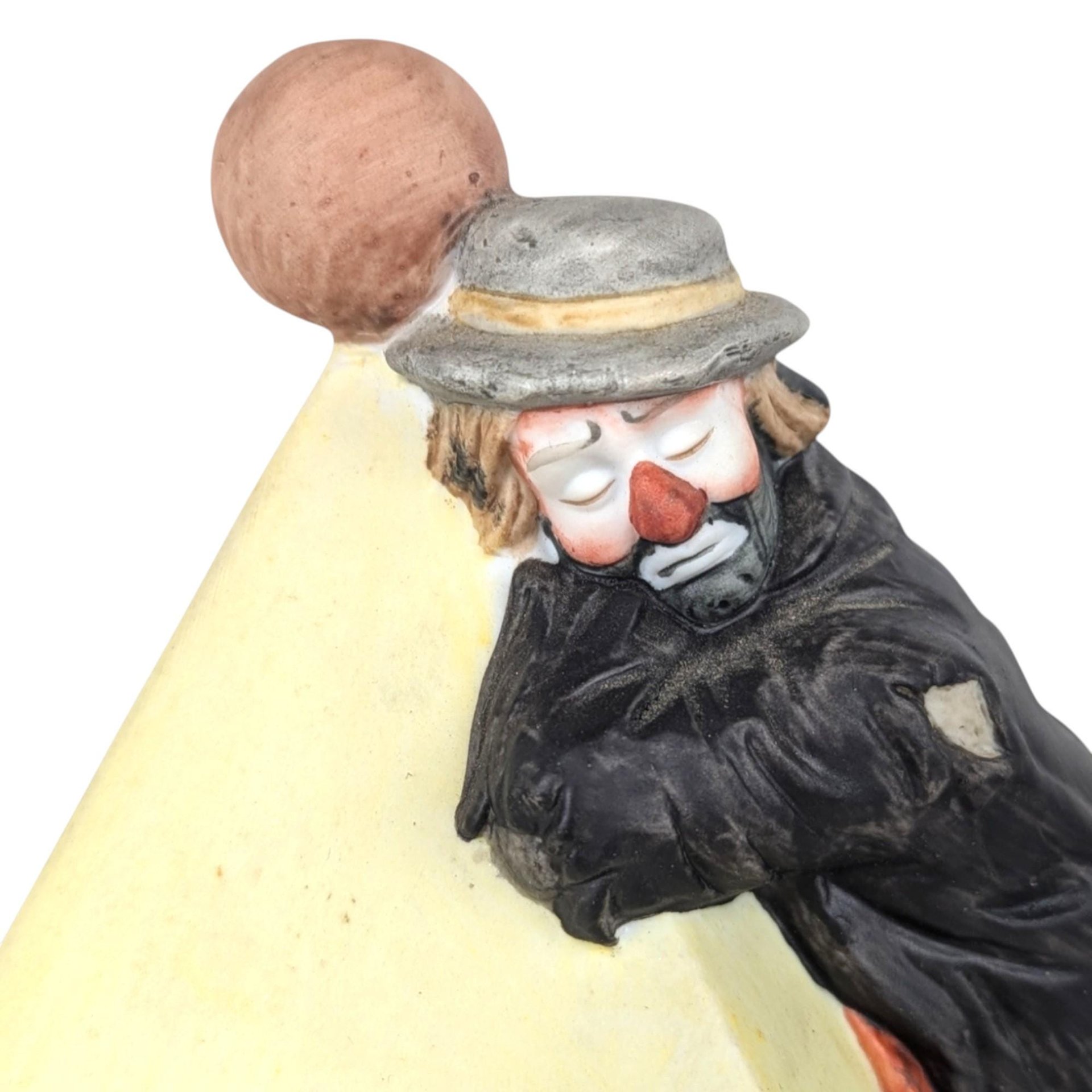 Vintage Emmett Kelly Jr. Clown Lamp Nightlight: Ceramic Circus Decor
