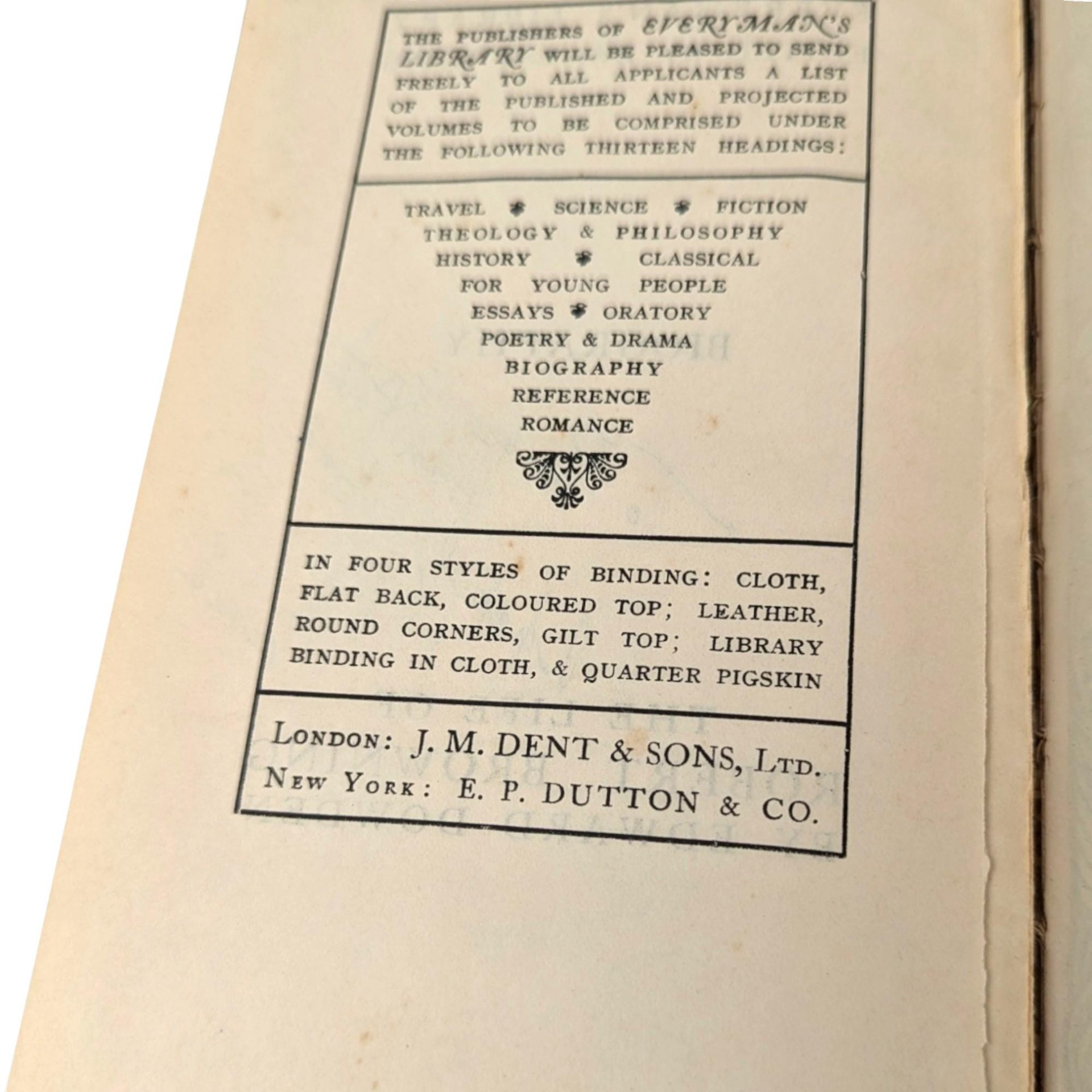 Robert Browning Biography: Victorian Literary Criticism by Edward Dowden