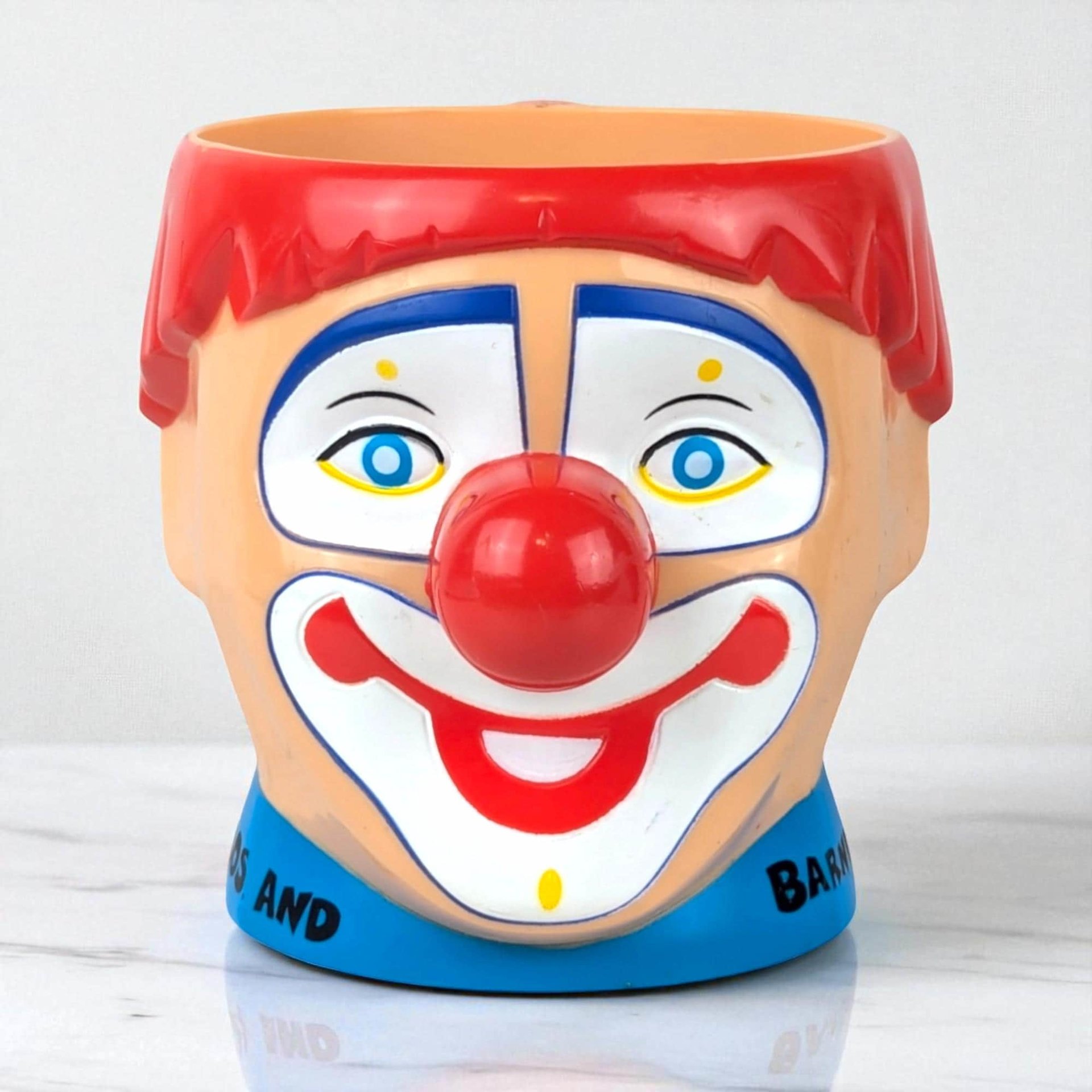 Vintage Ringling Bros. Circus Mug: Plastic Souvenir Cup