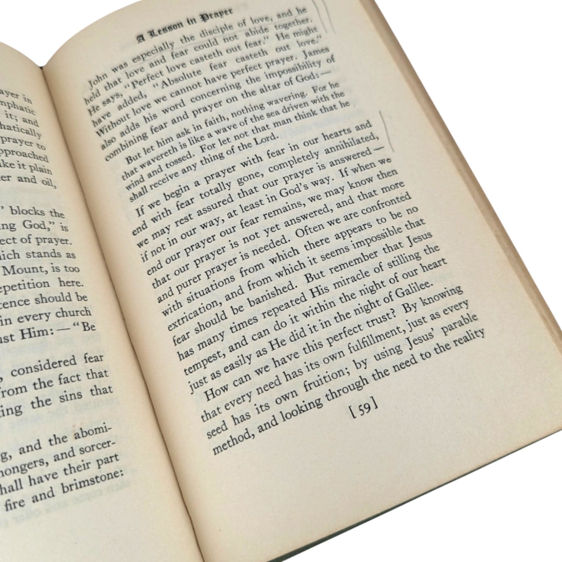 Vintage 1946 The Soul's Sincere Desire: Glenn Clark Religious Inspirational Book