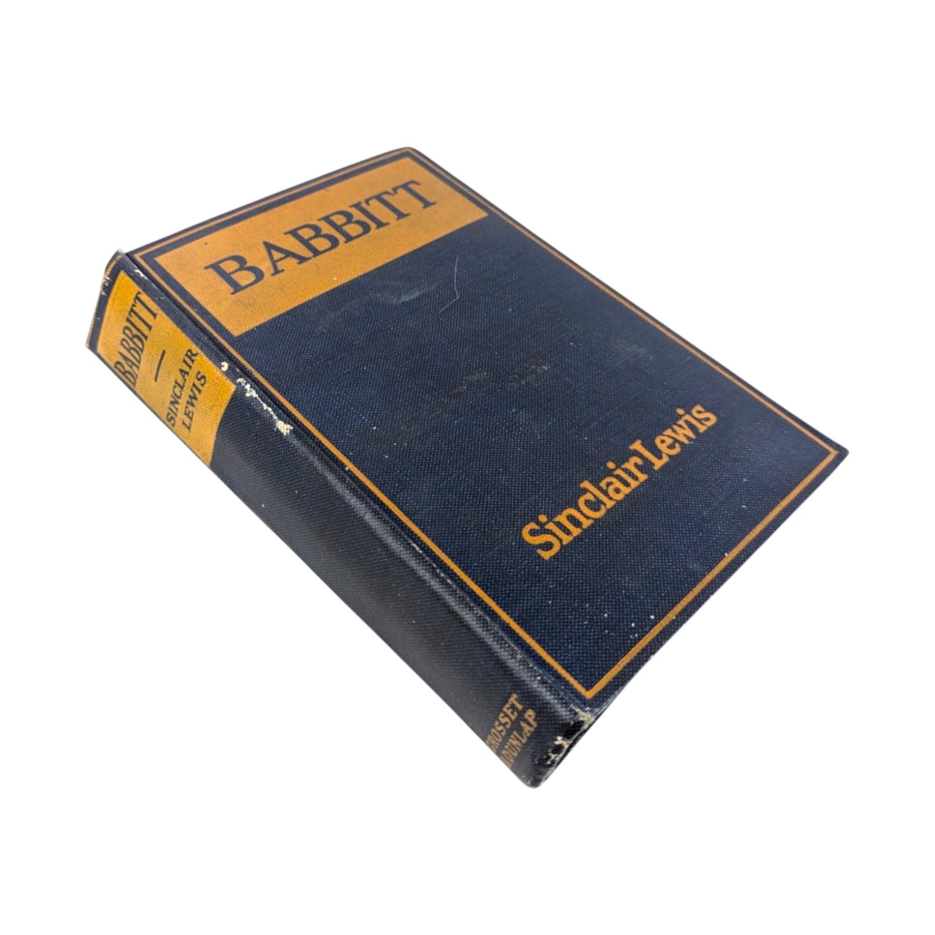 1922 Babbitt First Edition: Classic American Novel, Illustrated Hardcover