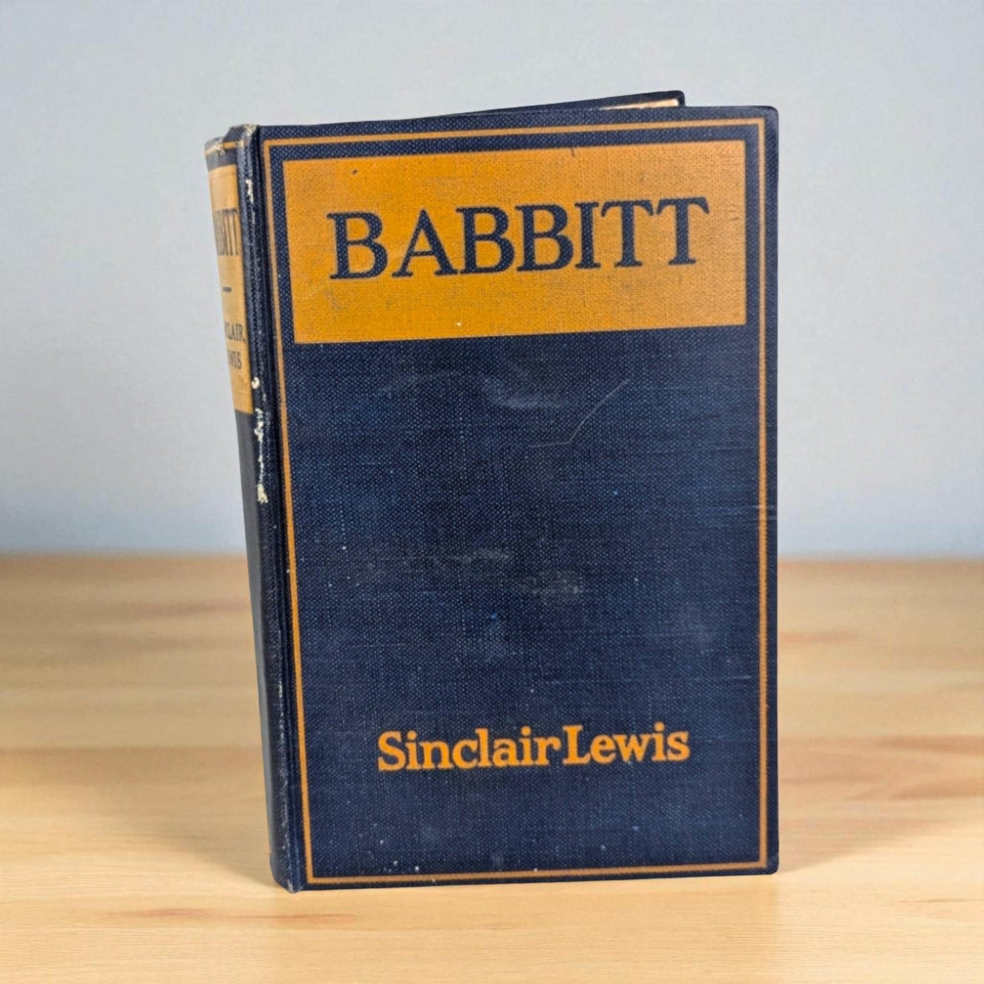 1922 Babbitt First Edition: Classic American Novel, Illustrated Hardcover