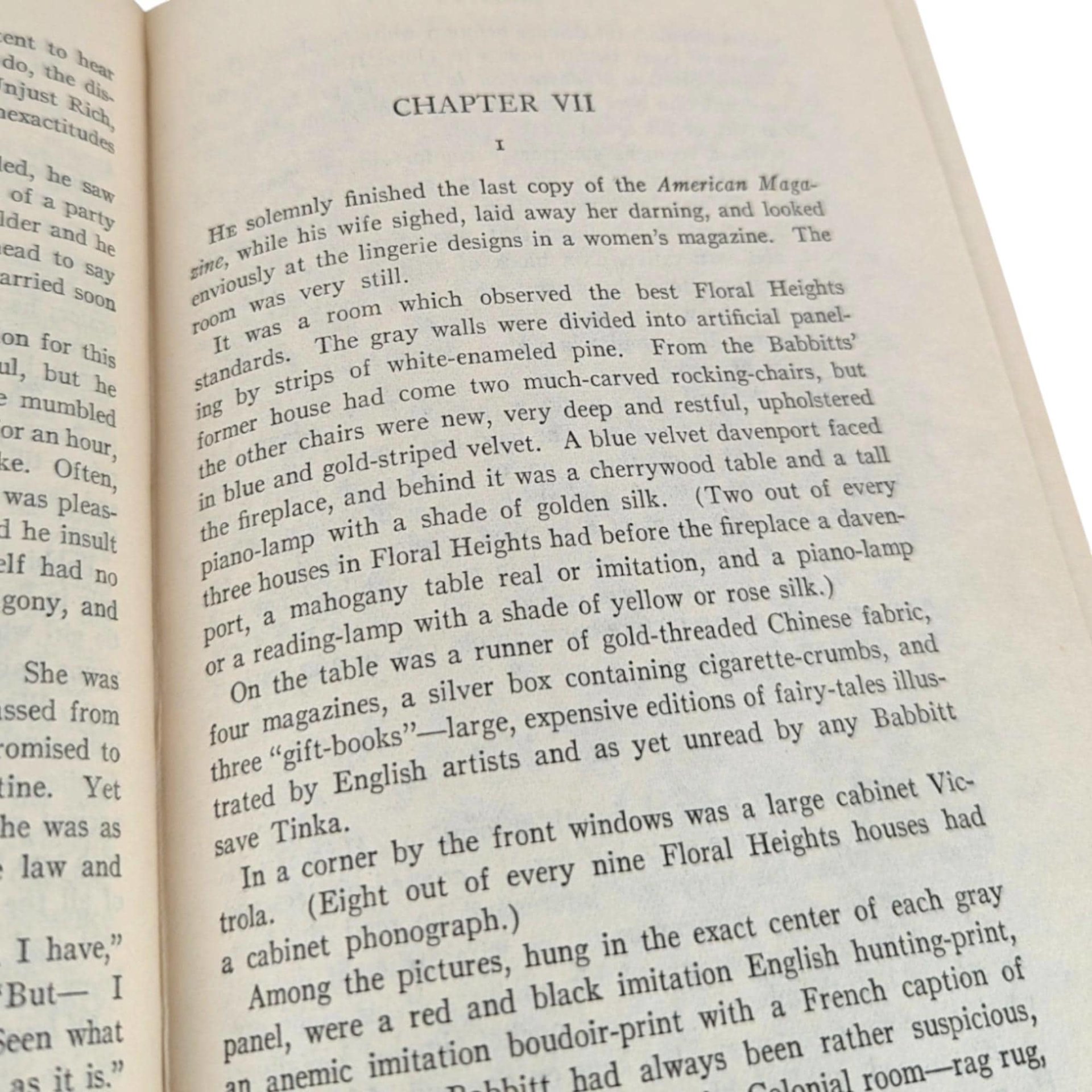 1922 Babbitt First Edition: Classic American Novel, Illustrated Hardcover