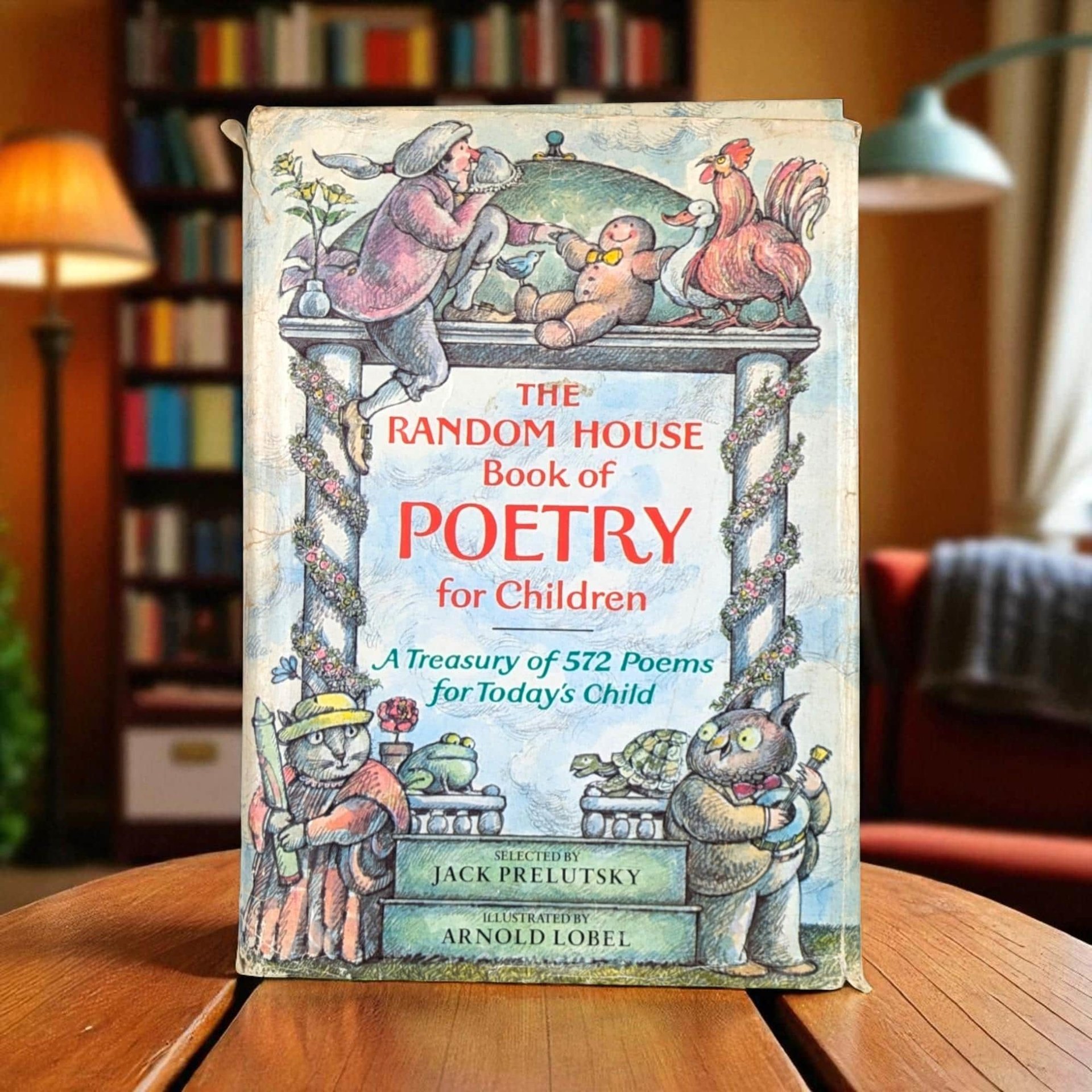 Vintage 1983 Children's Poetry Book: Random House, Illustrated by Arnold Lobel