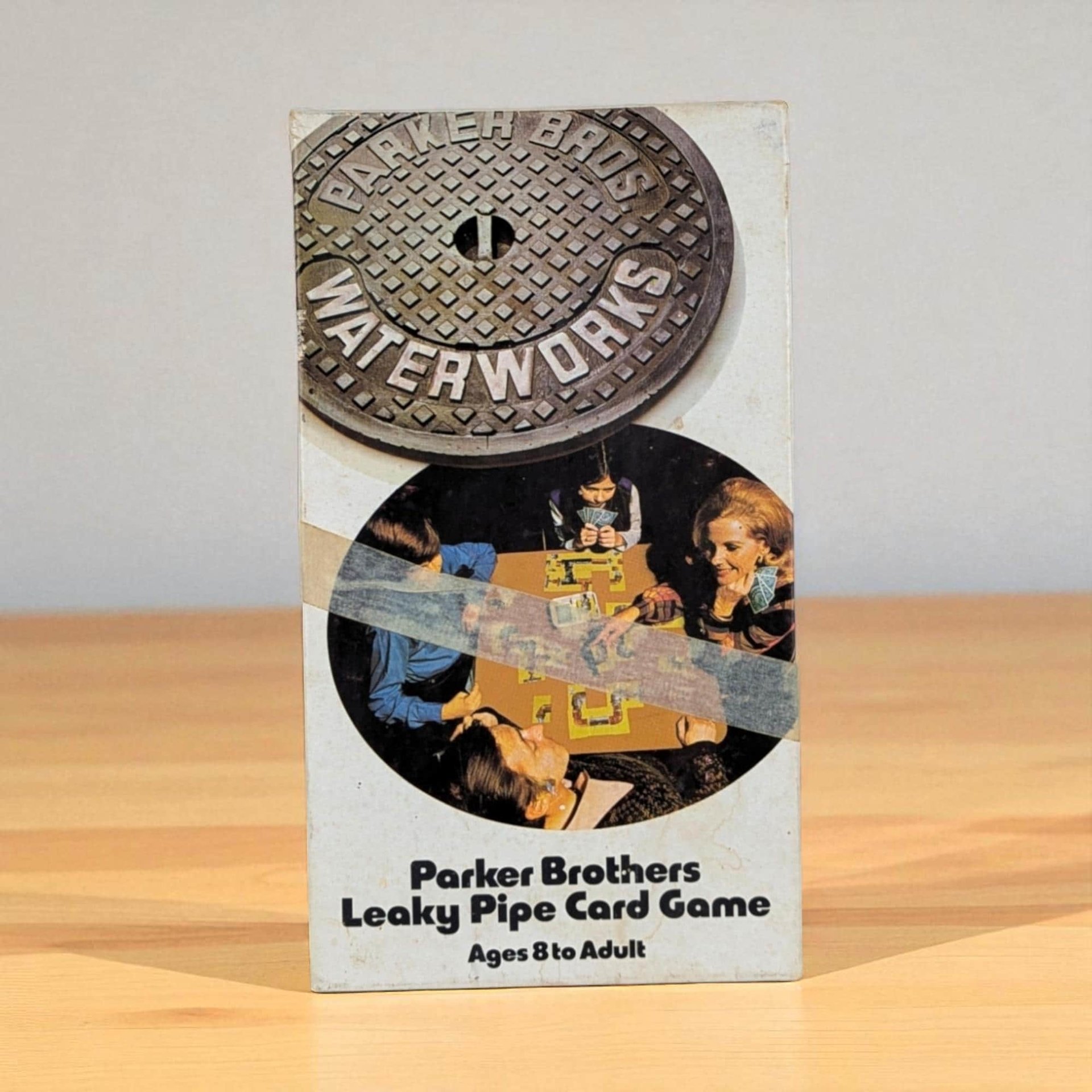 Vintage 1972 Leaky Pipe Card Game: Parker Brothers Collectible Family Game