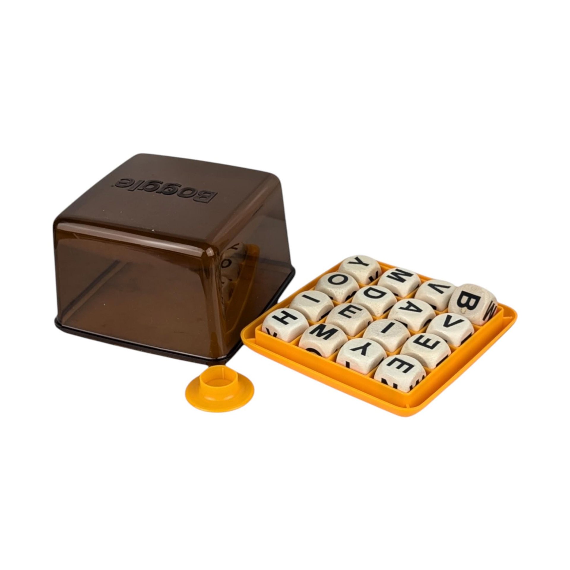 Vintage 1976 Boggle Game with Bonus Travel Edition - Family Word Game