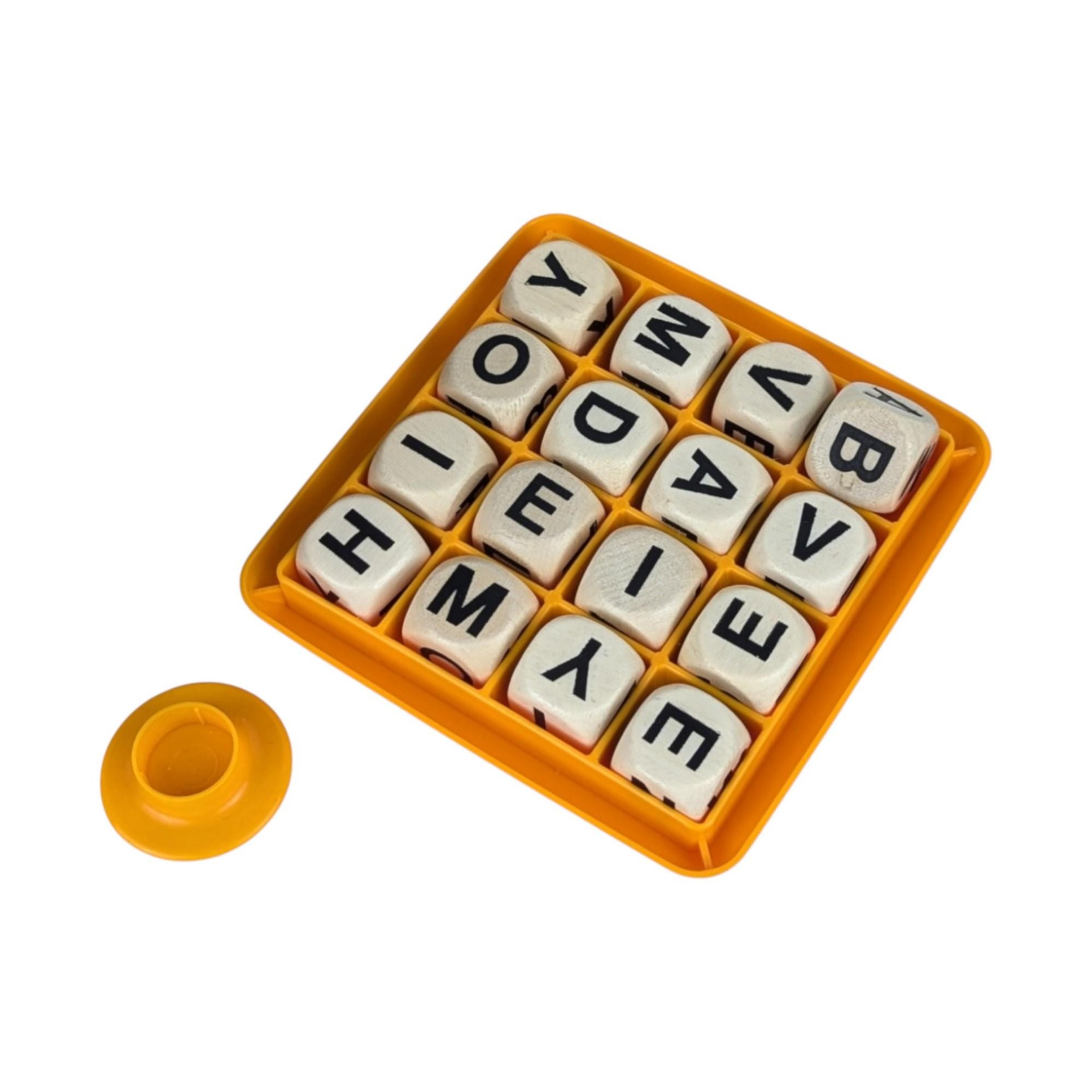 Vintage 1976 Boggle Game with Bonus Travel Edition - Family Word Game