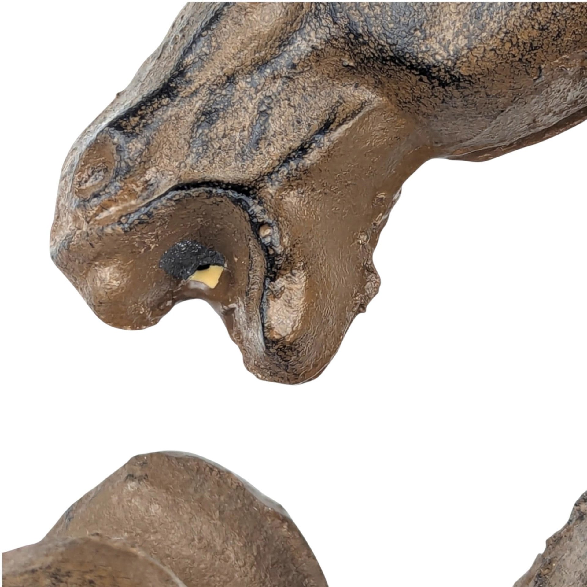 Vintage Cast Iron Rearing Horse Statue: Equestrian Farmhouse Decor