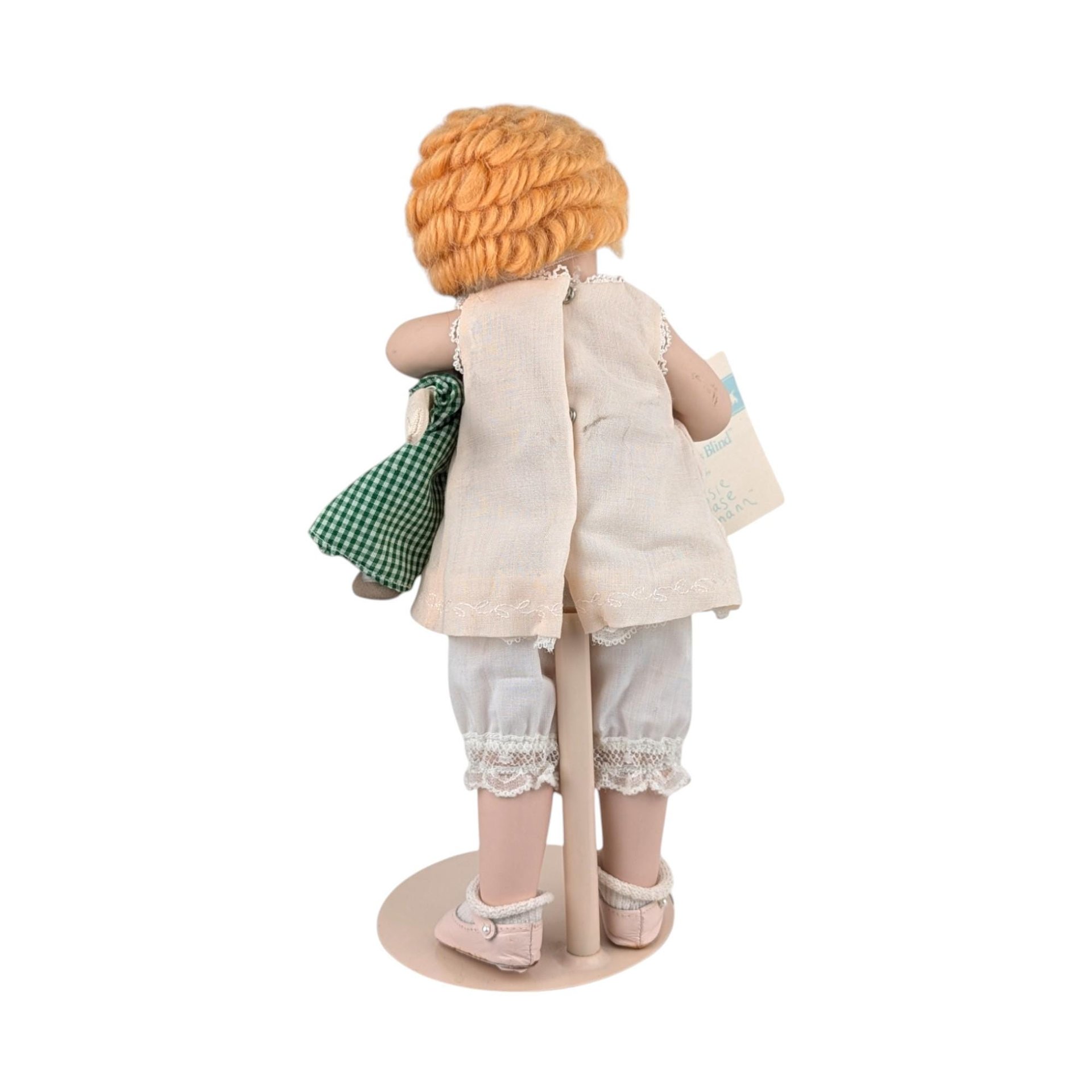 Vintage Hamilton Collection Porcelain Doll: Bessie Pease Gutmann "Love is Blind"