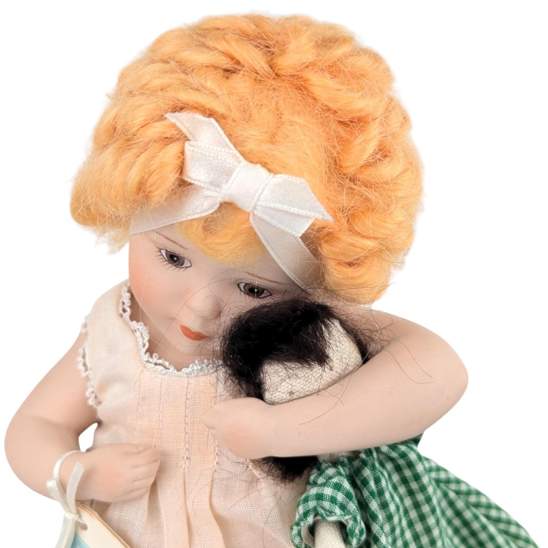 Vintage Hamilton Collection Porcelain Doll: Bessie Pease Gutmann "Love is Blind"