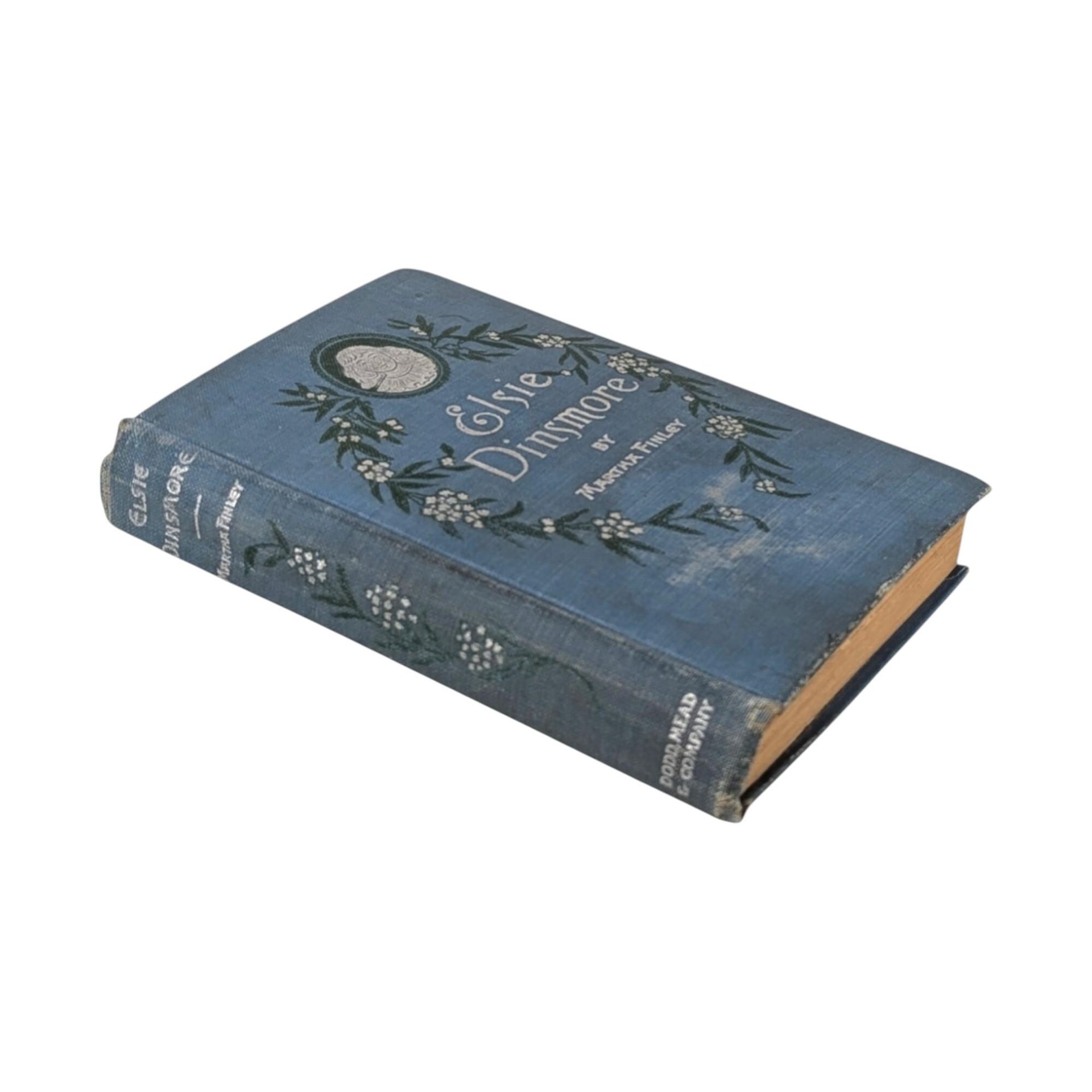 Antique Elsie Dinsmore Hardcover: Children's Literature Collectible