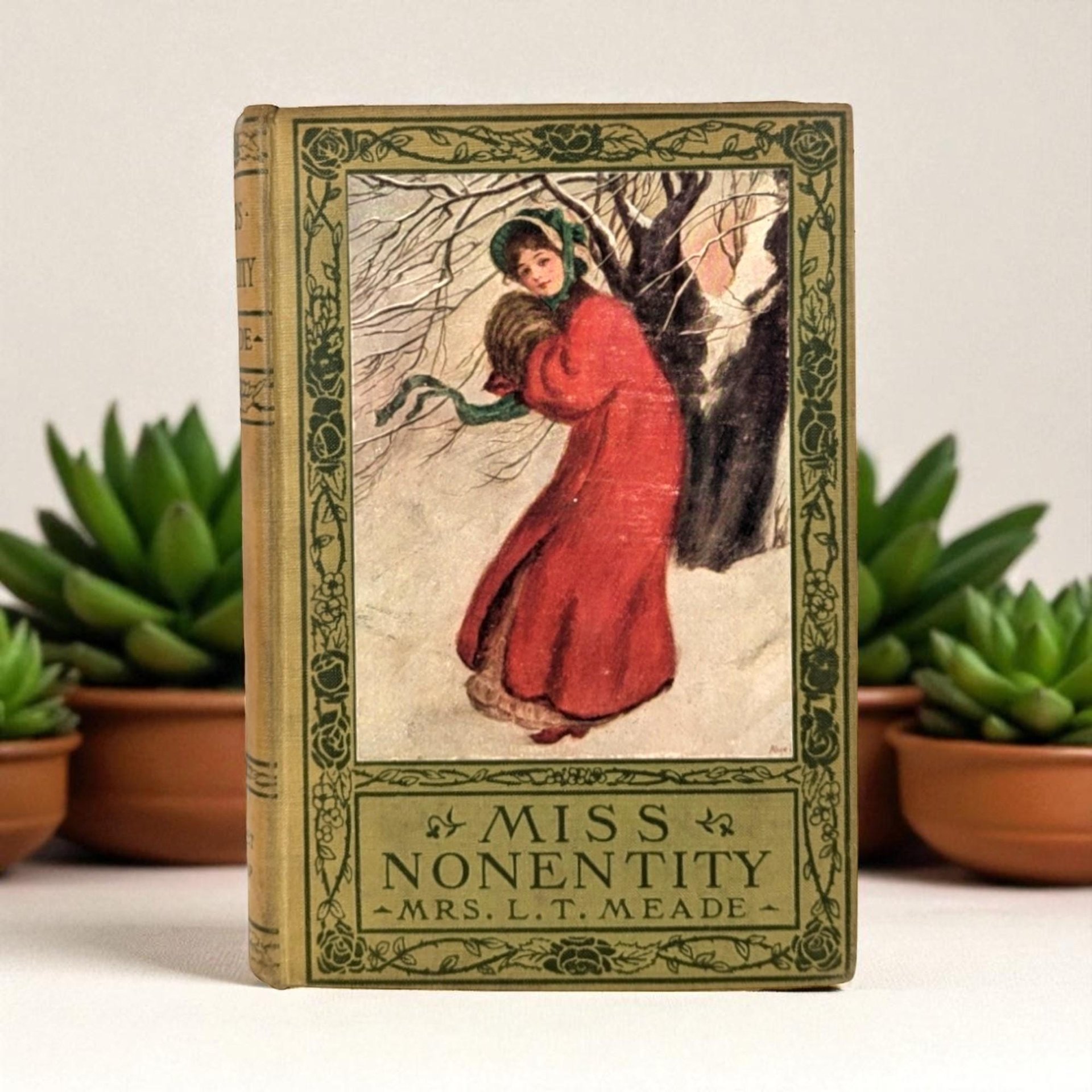 Vintage Miss Nonentity Hardcover: Antique Children's Literature by L. T. Meade