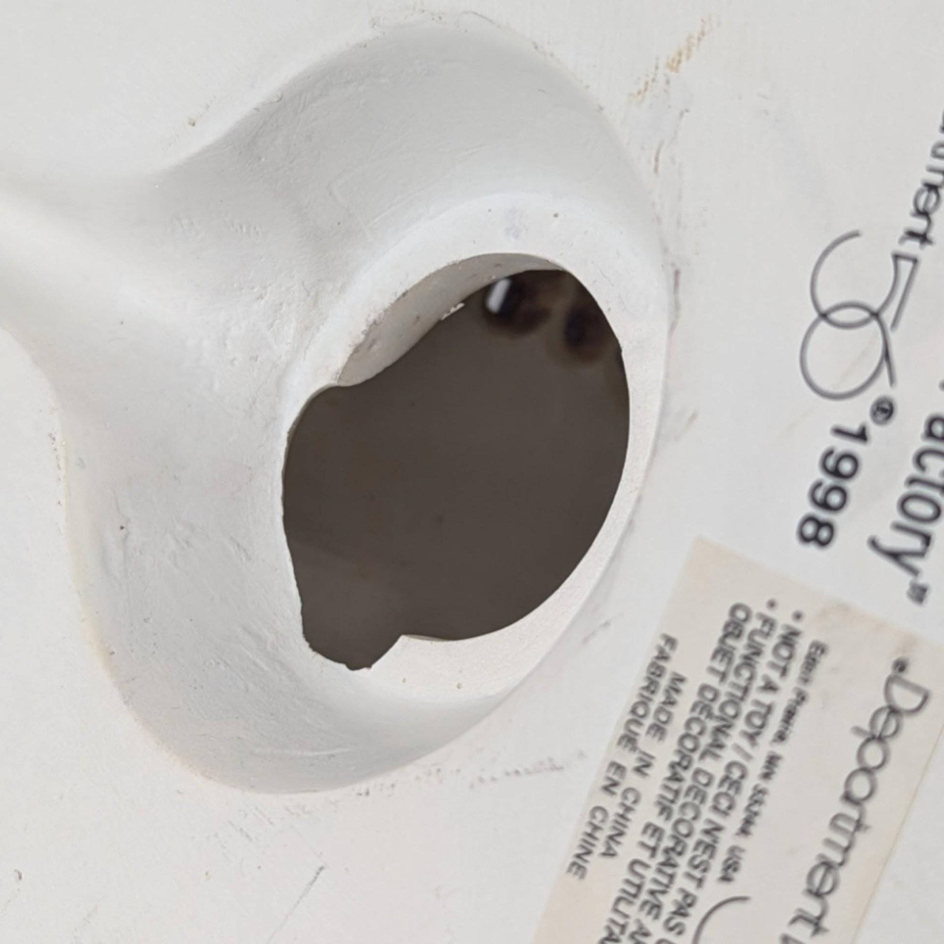 Vintage Dept 56 T.L. Pigs Brick Factory: Christmas Village Lit Building