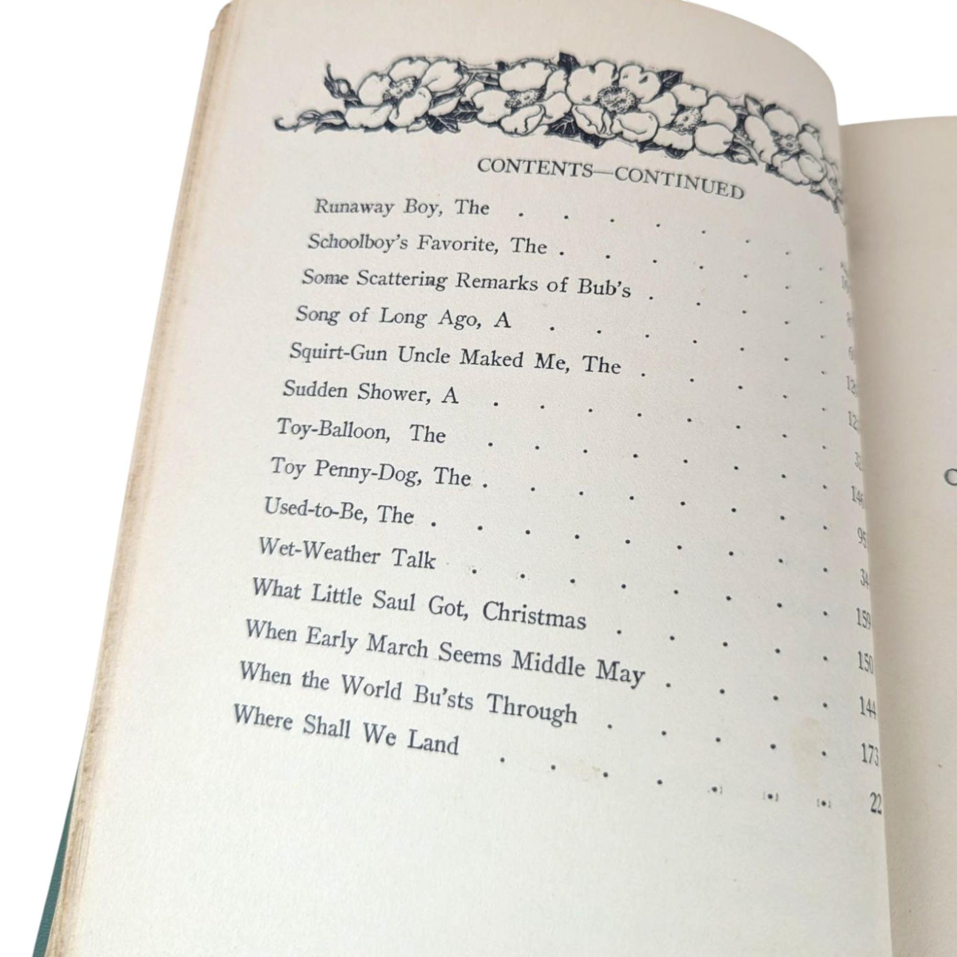 1920s James Whitcomb Riley Poetry: Blue Ribbon Books Hardcover