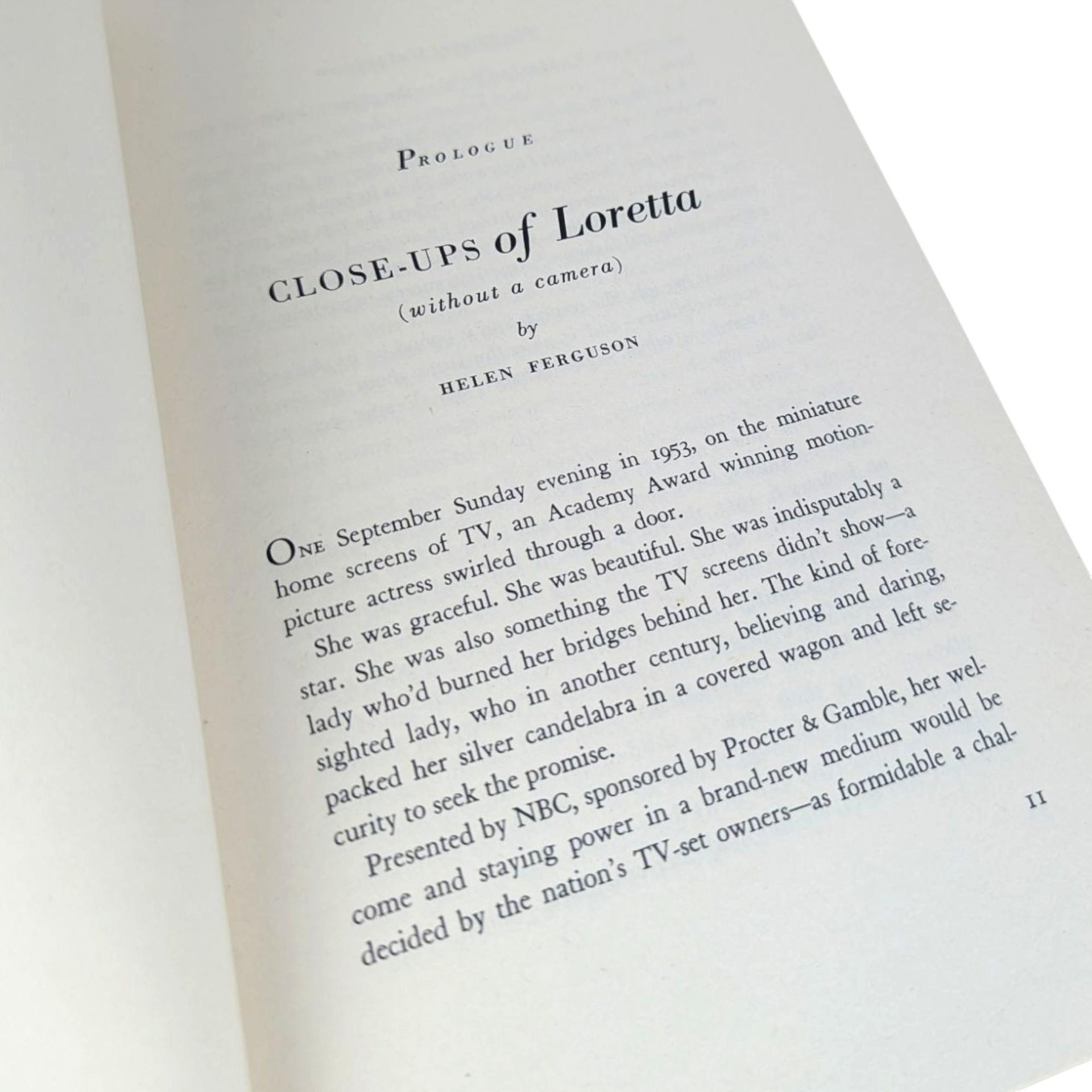 1961 Loretta Young Autobiography: Hollywood Star Memoir, Classic Film