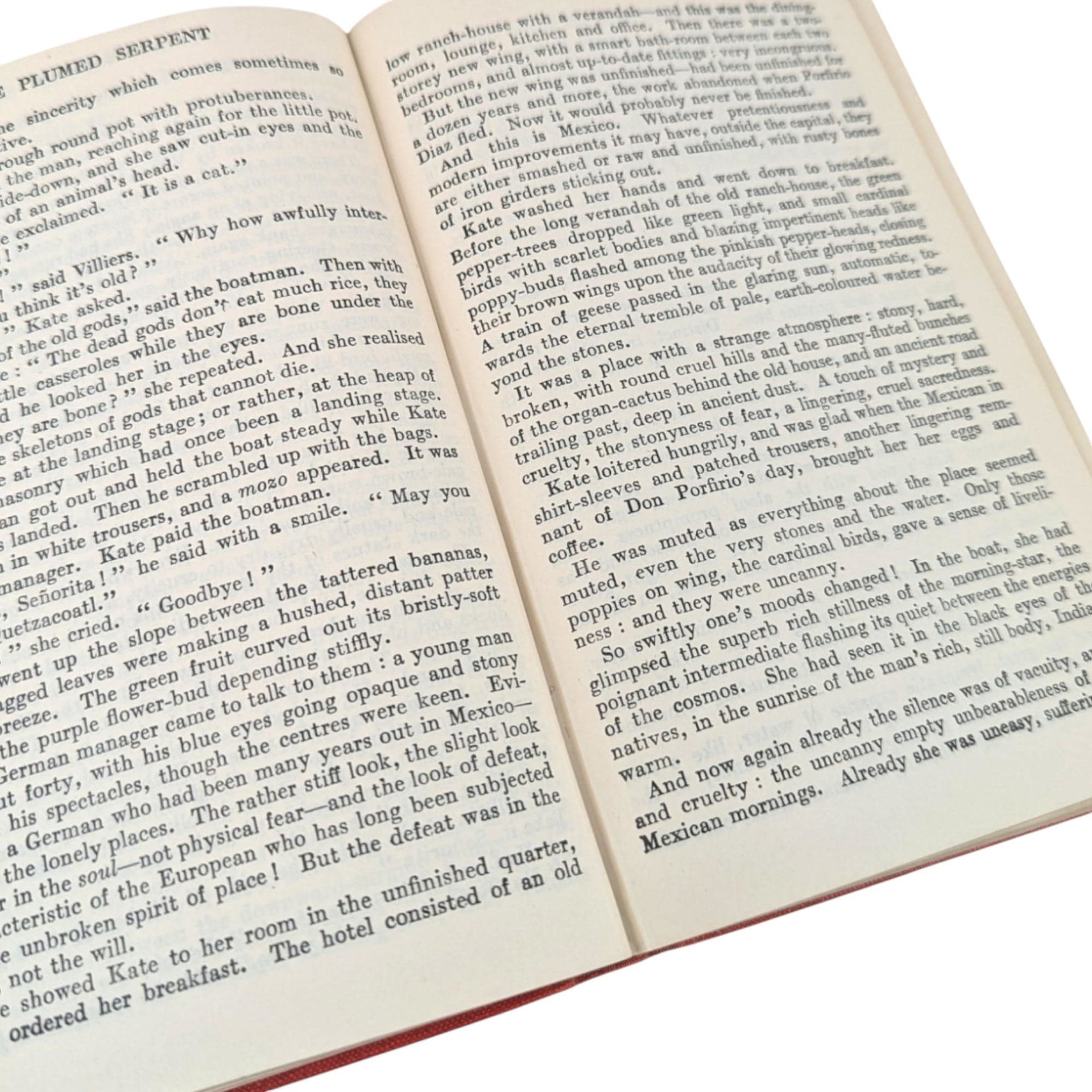 1950 The Plumed Serpent Hardcover: D.H. Lawrence Vintage Novel