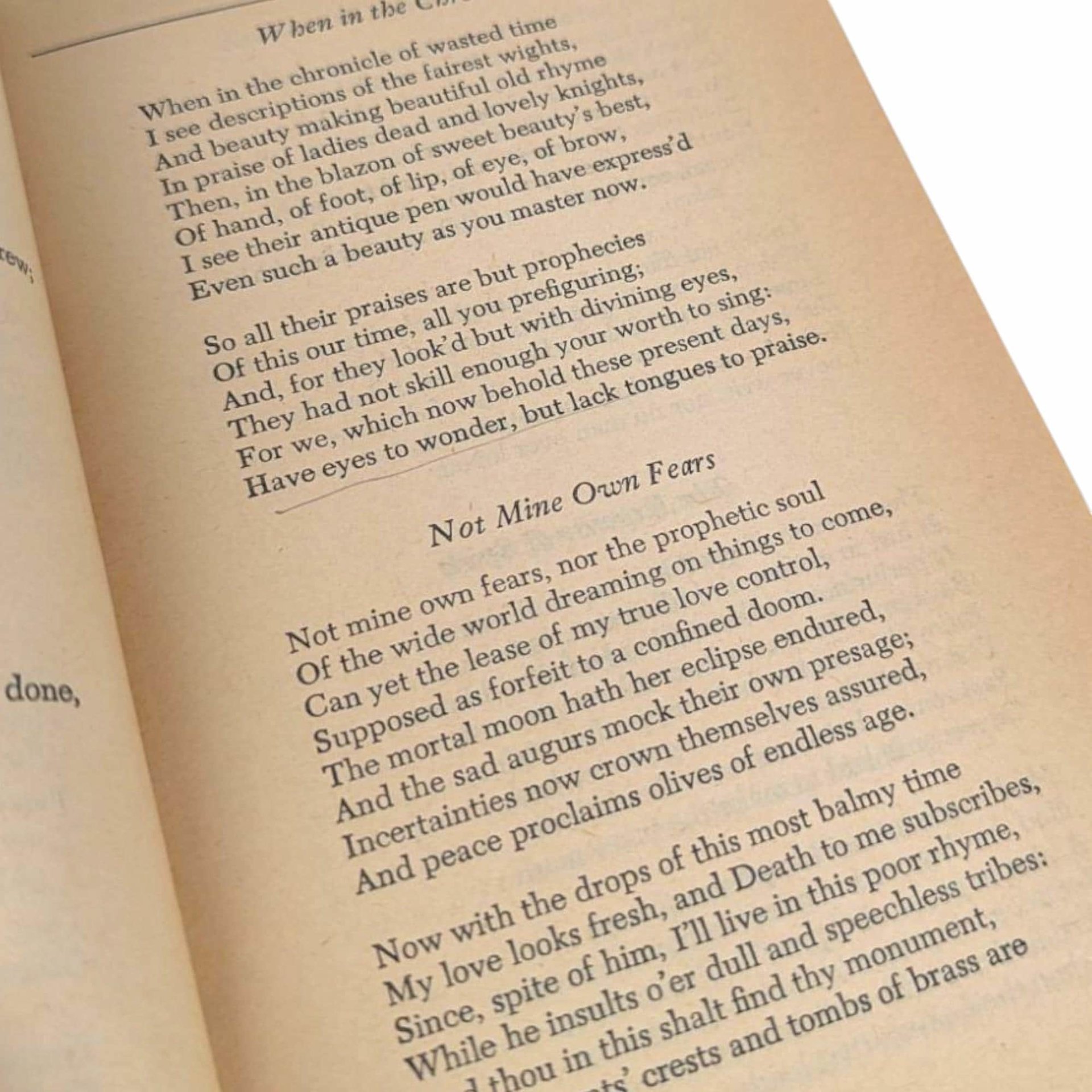 1958 Immortal Poems Anthology: Vintage English Poetry Collection