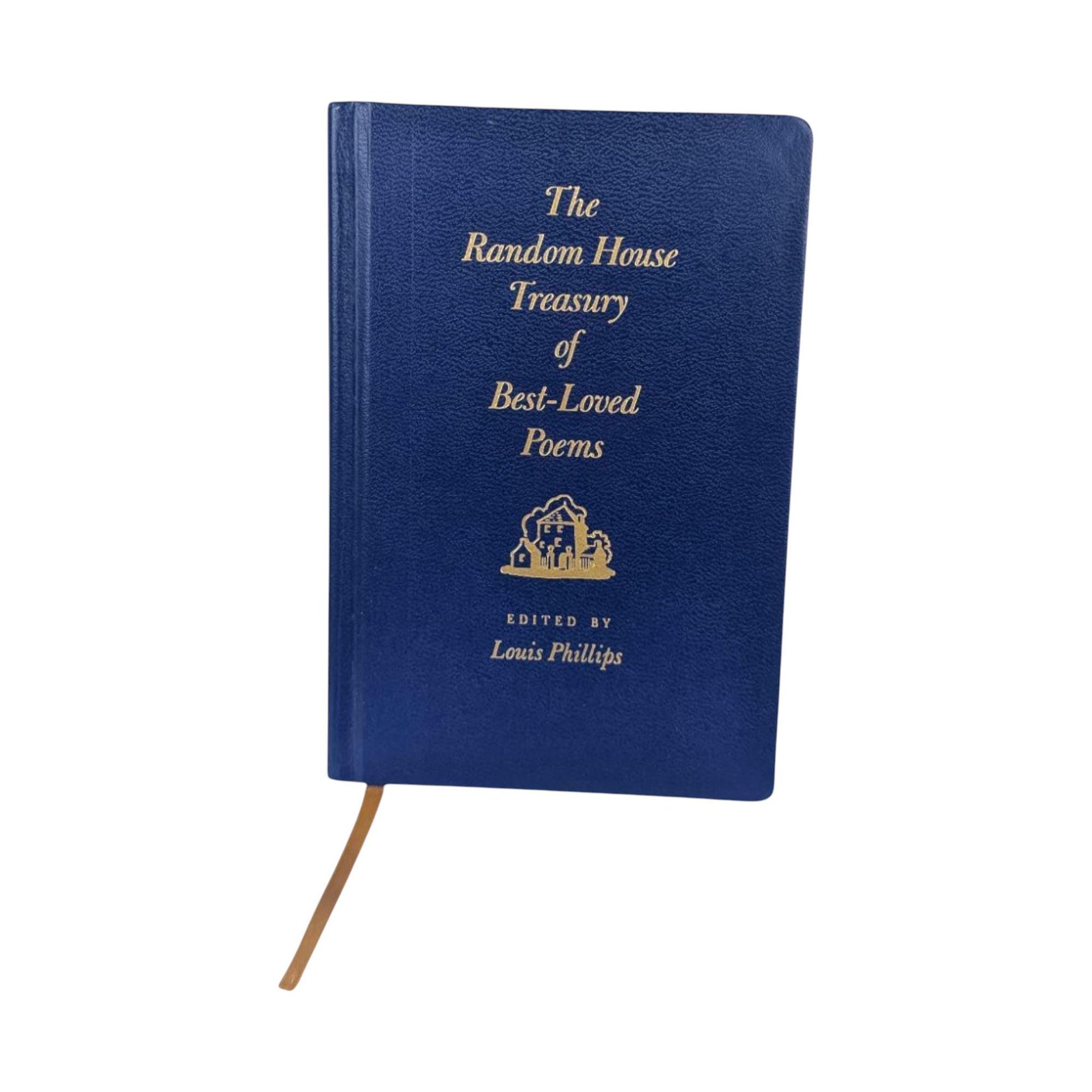 Vintage Poetry Anthology: 1990 Random House Treasury of Best-Loved Poems