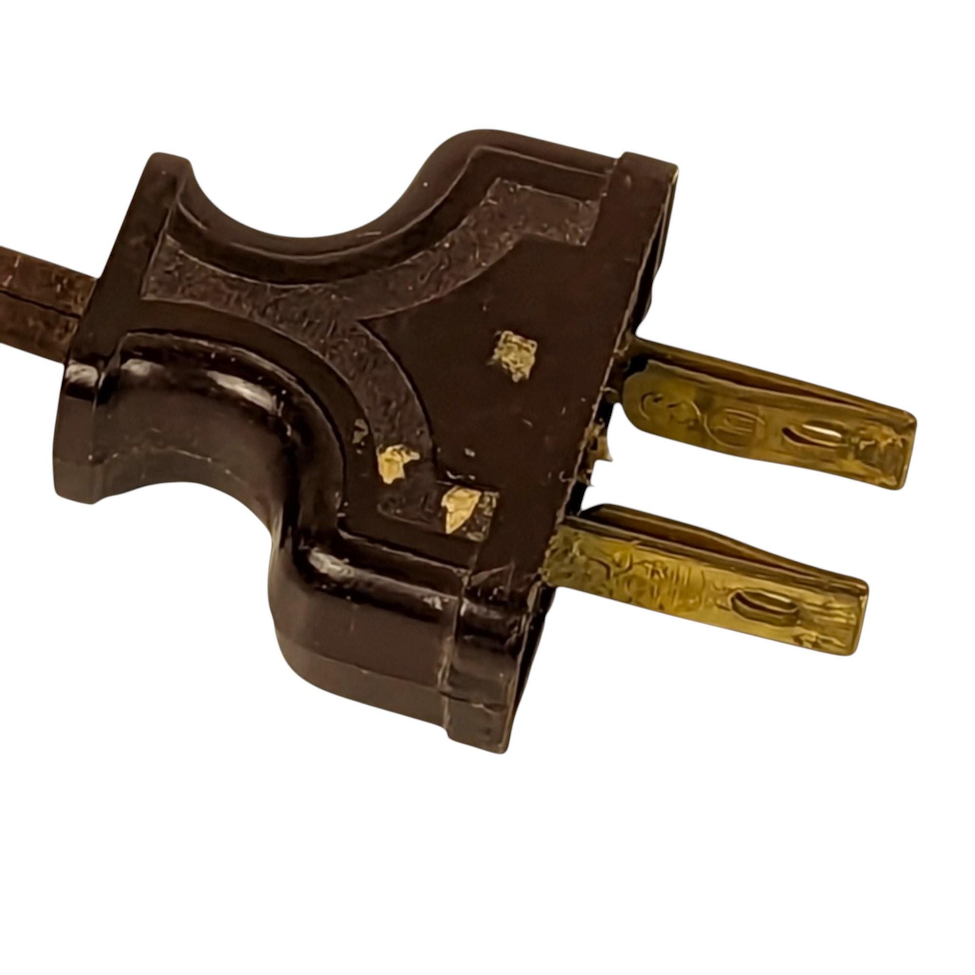 Antique Italian Ceramic Urn Lamp: Neoclassical Double Light Table Lamp