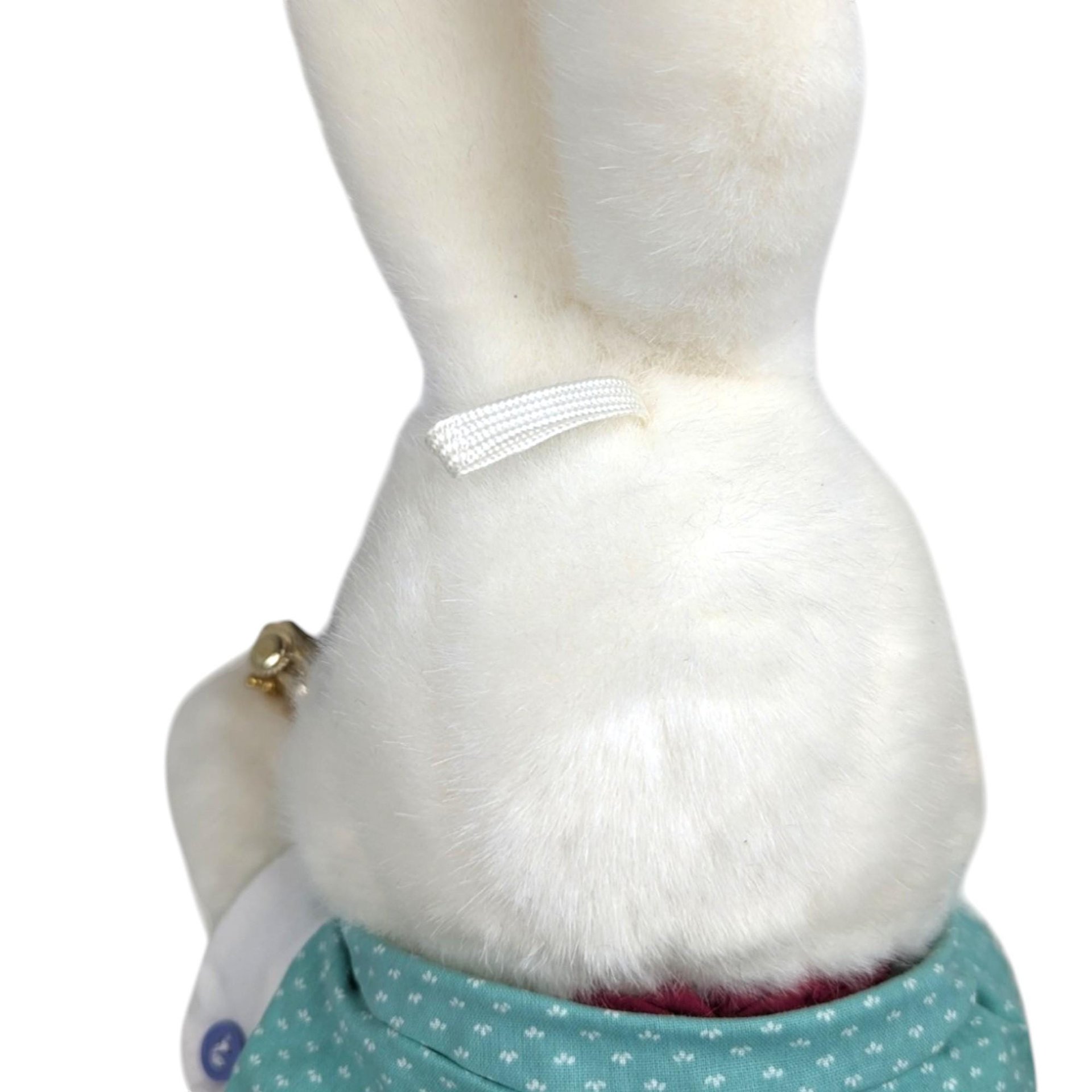 Vintage 1991 White Rabbit Plush: Target Alice in Wonderland Stuffed Animal