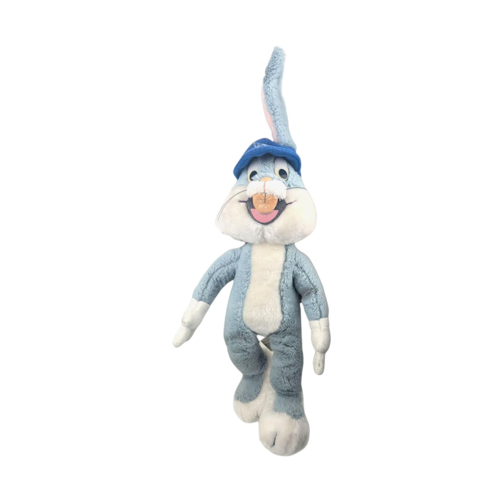 Vintage 1991 Bugs Bunny Plush: Looney Tunes Collectible with Blue Hat