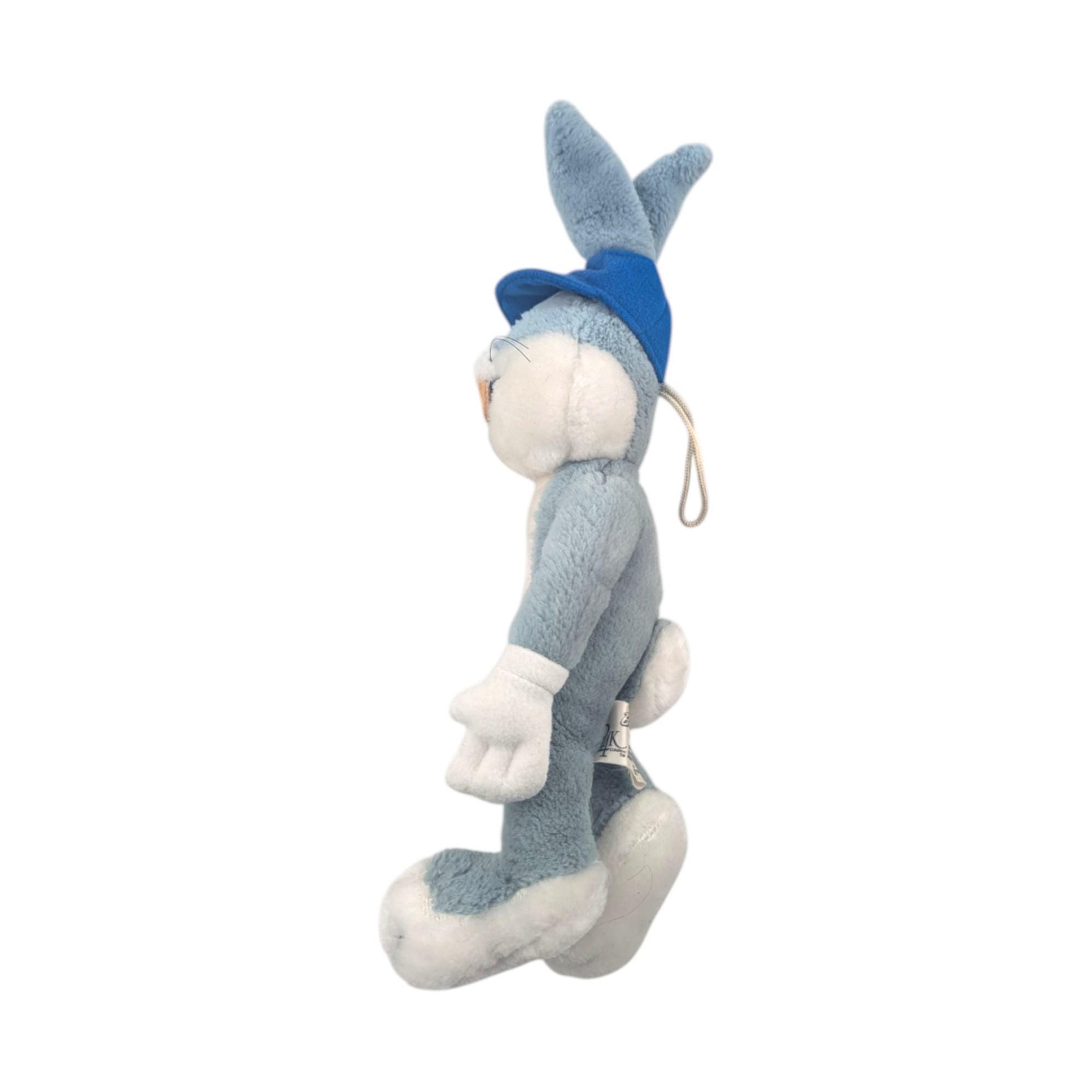Vintage 1991 Bugs Bunny Plush: Looney Tunes Collectible with Blue Hat