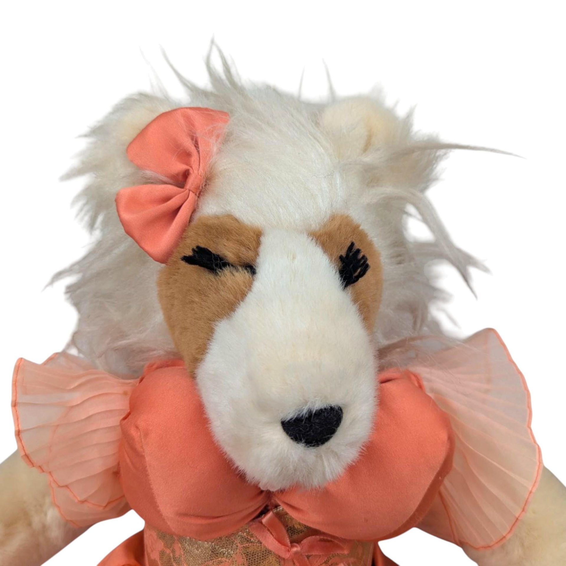 Vintage 1985 Collie Parton Plush Doll: North American Bear Co. VOP Collectible