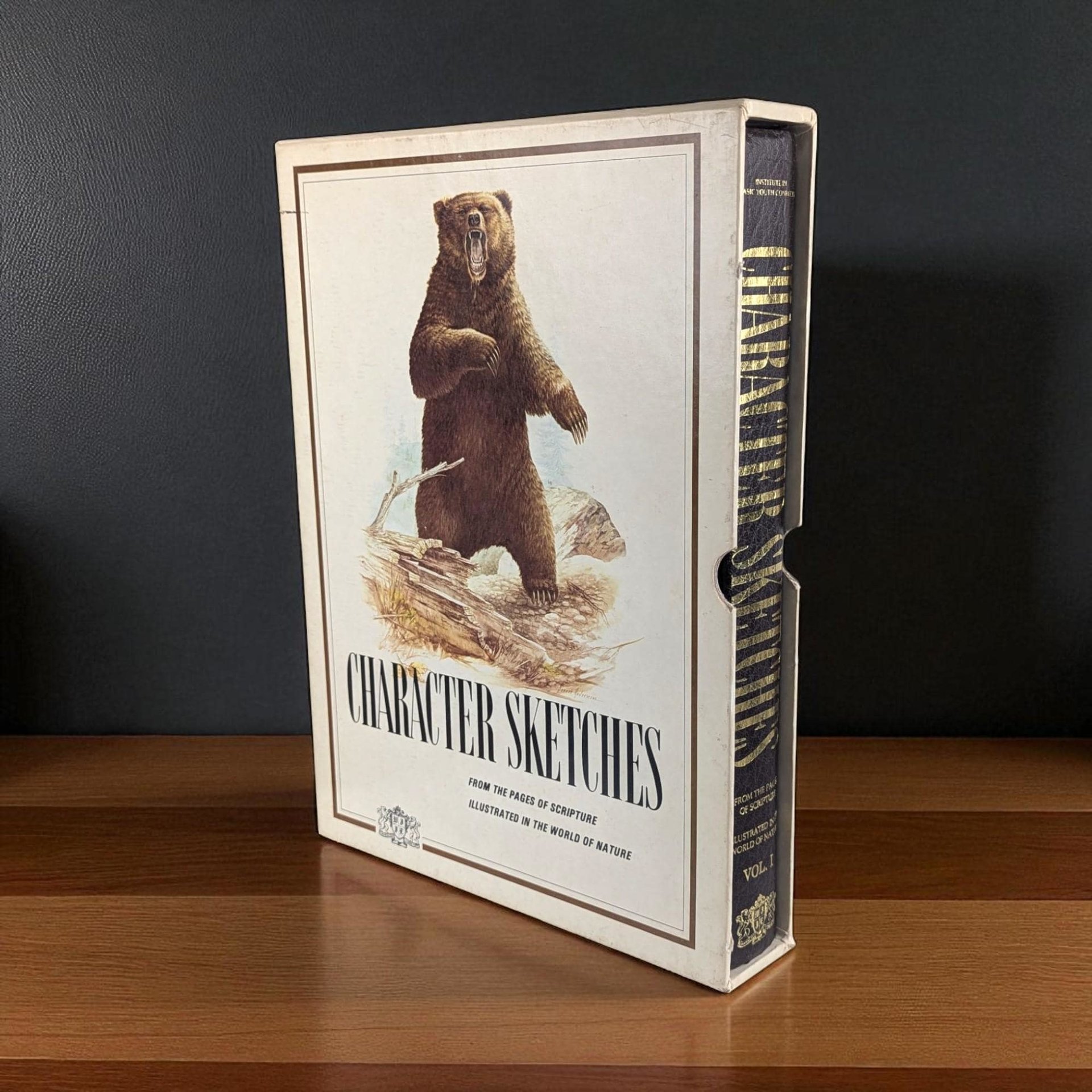 Vintage 1983 Character Sketches From Scripture: Rand McNally Homeschool Resource