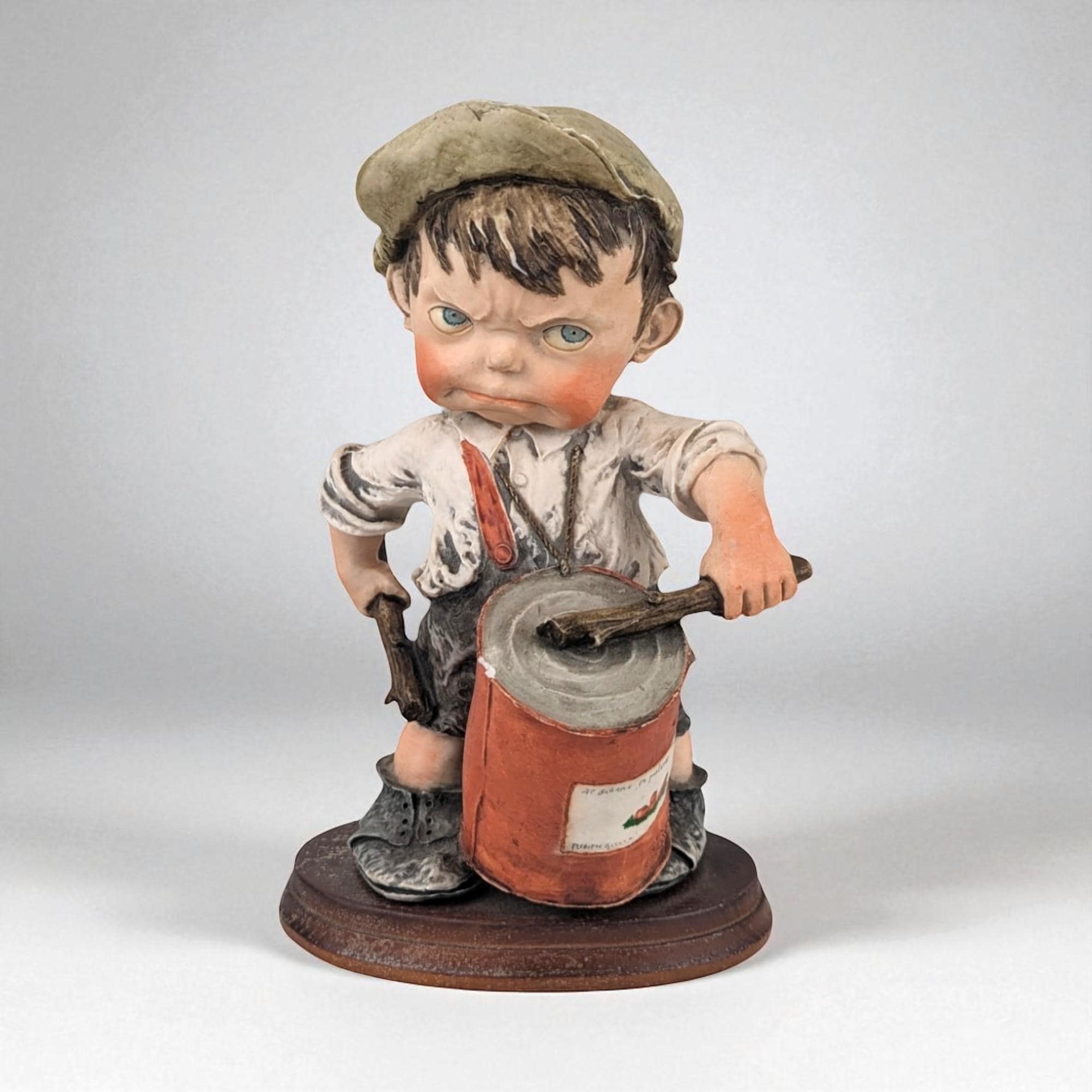 Vintage Giuseppe Armani Drummer Boy Figurine: Gulliver's World Collectible