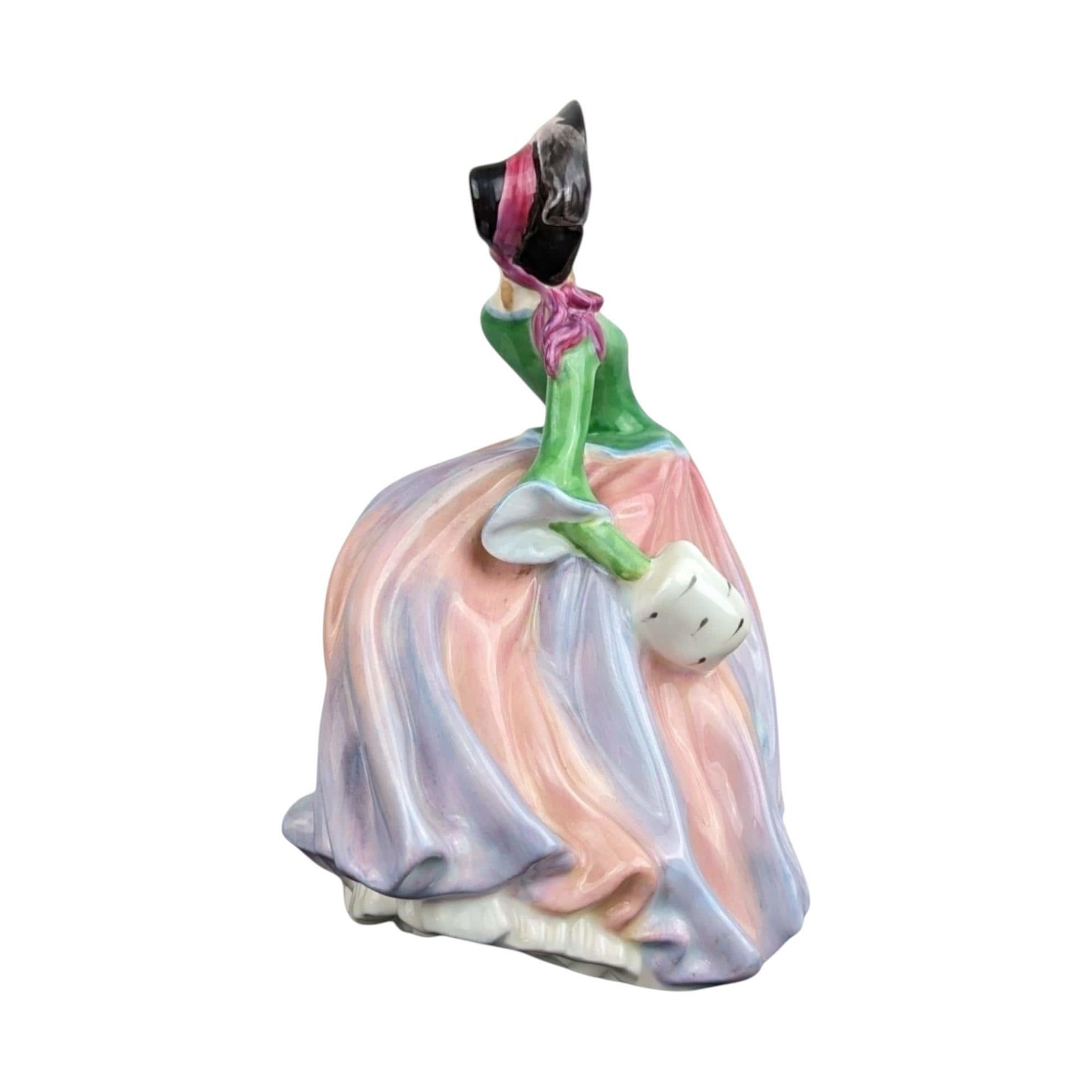 Vintage Royal Doulton Figurine: Autumn Breezes HN 1911 Porcelain Collectible