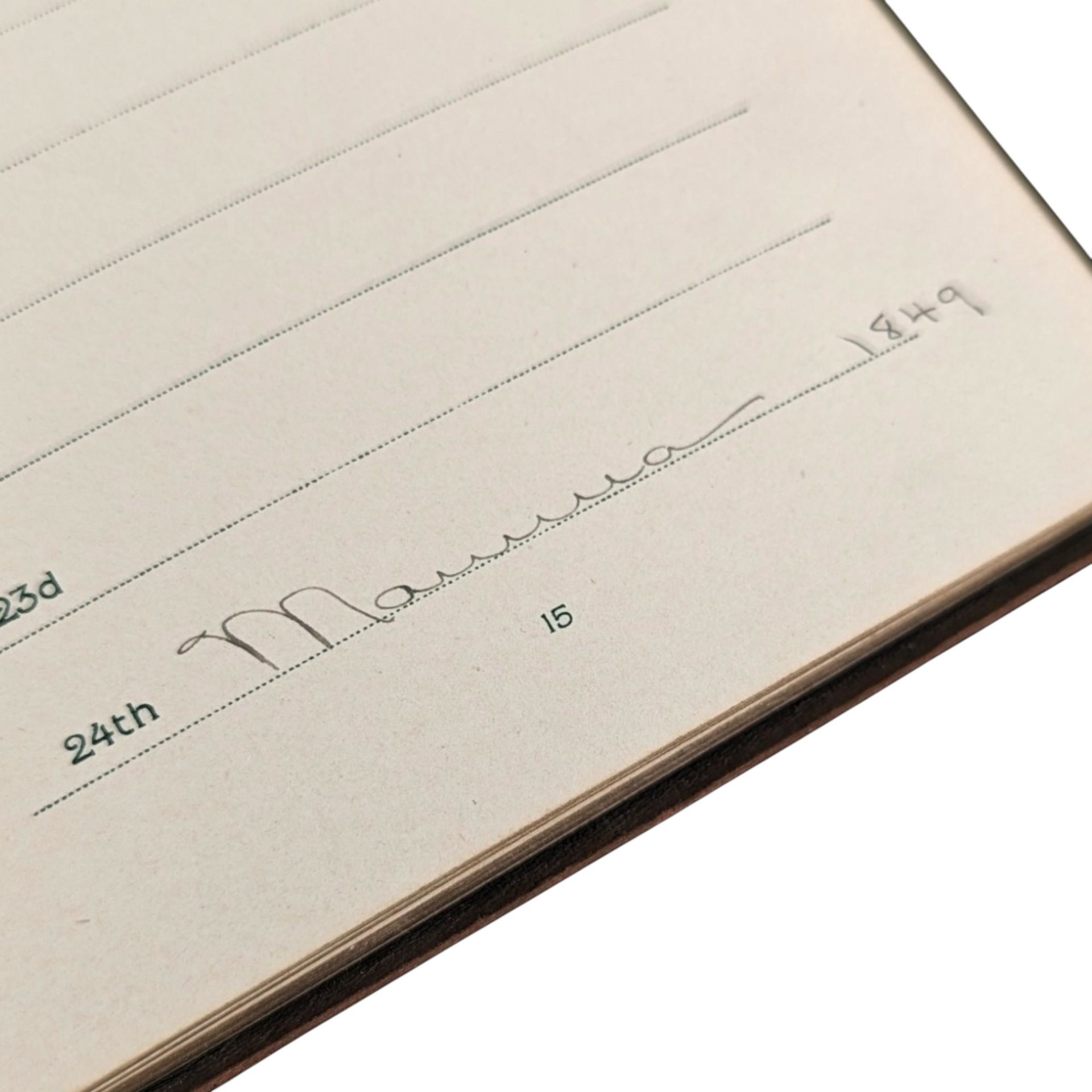 Antique 1904 "Happy Days" Birthday Book: Illustrated Shakespeare Gift Book