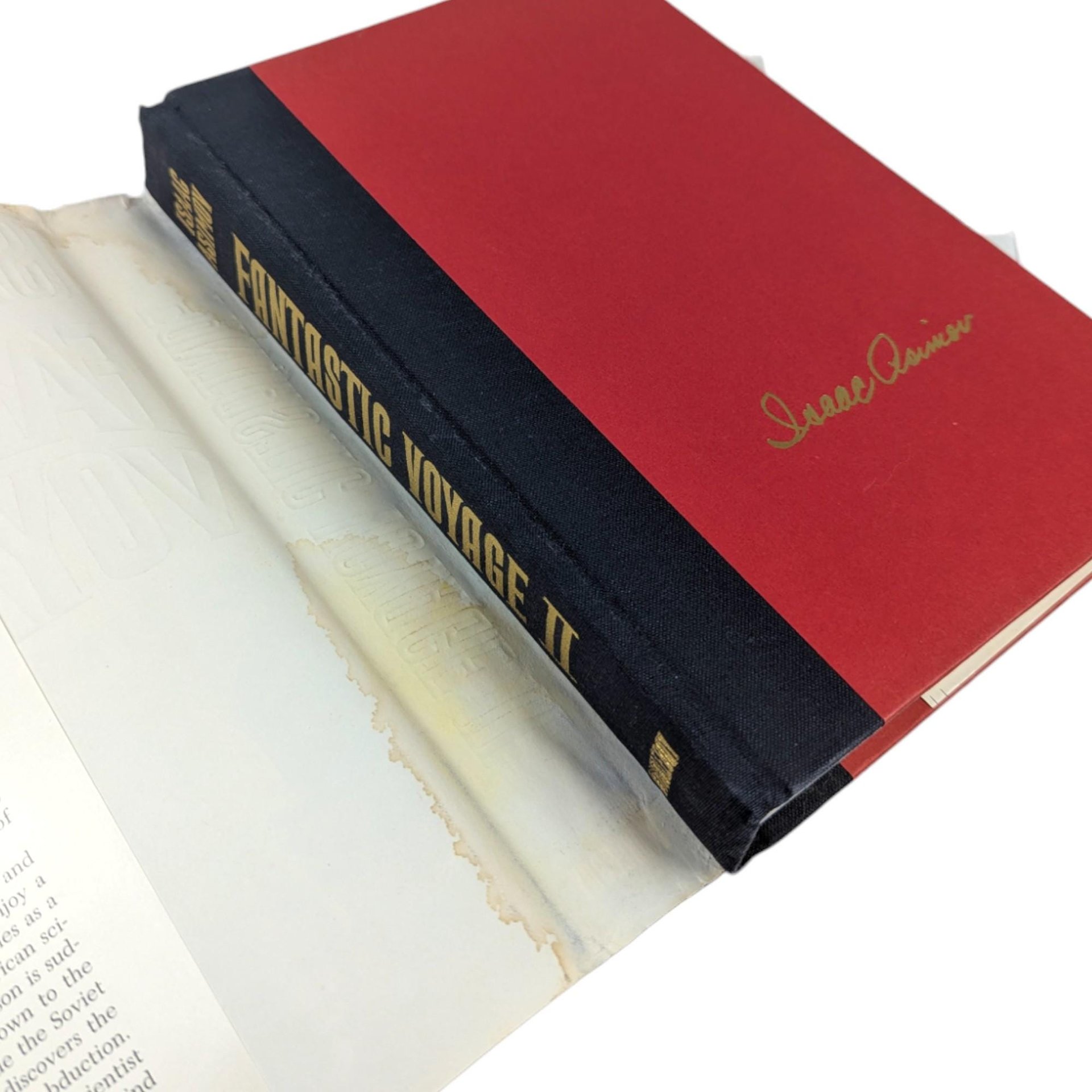 Vintage 1987 Fantastic Voyage II Hardcover: Isaac Asimov Sci-Fi Novel